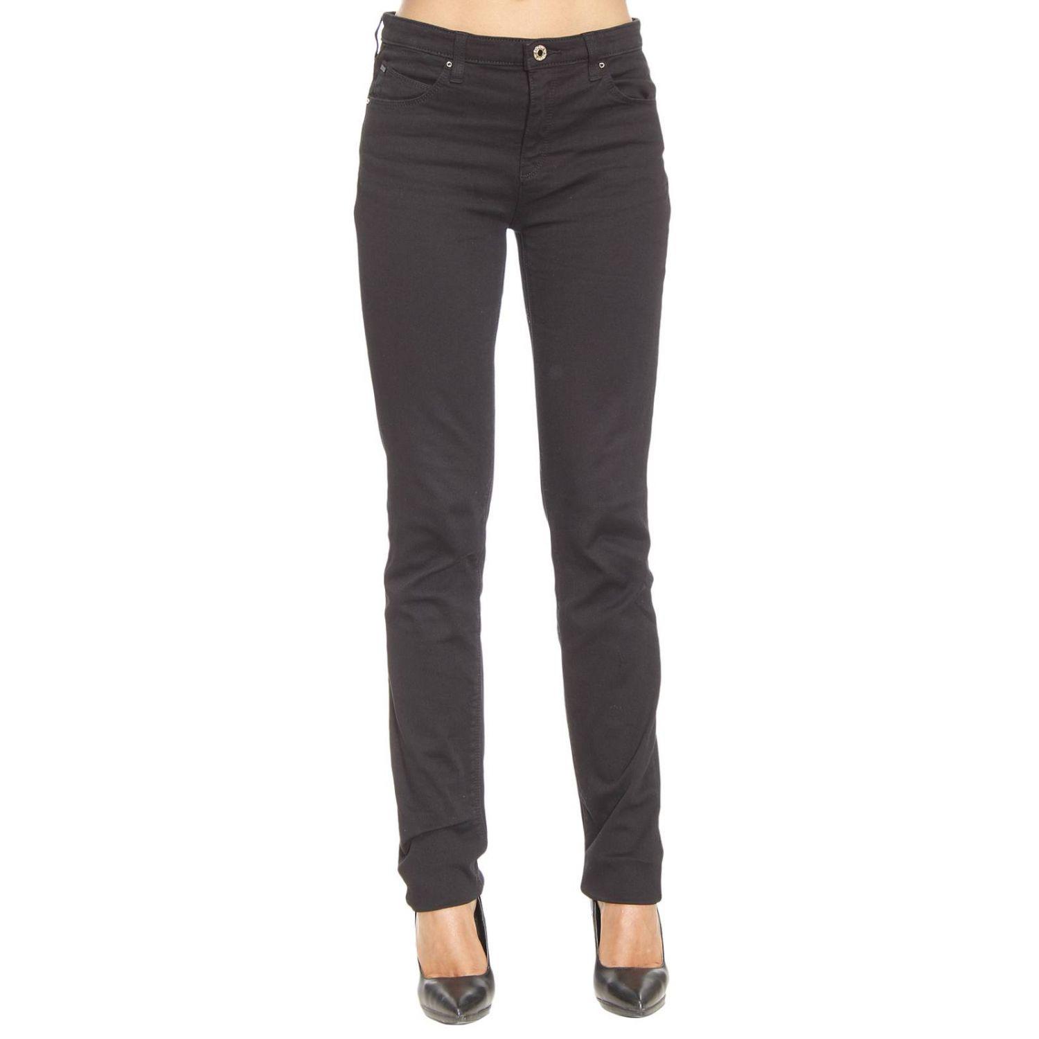 Lyst - Armani Jeans Jeans For Women Woman in Black