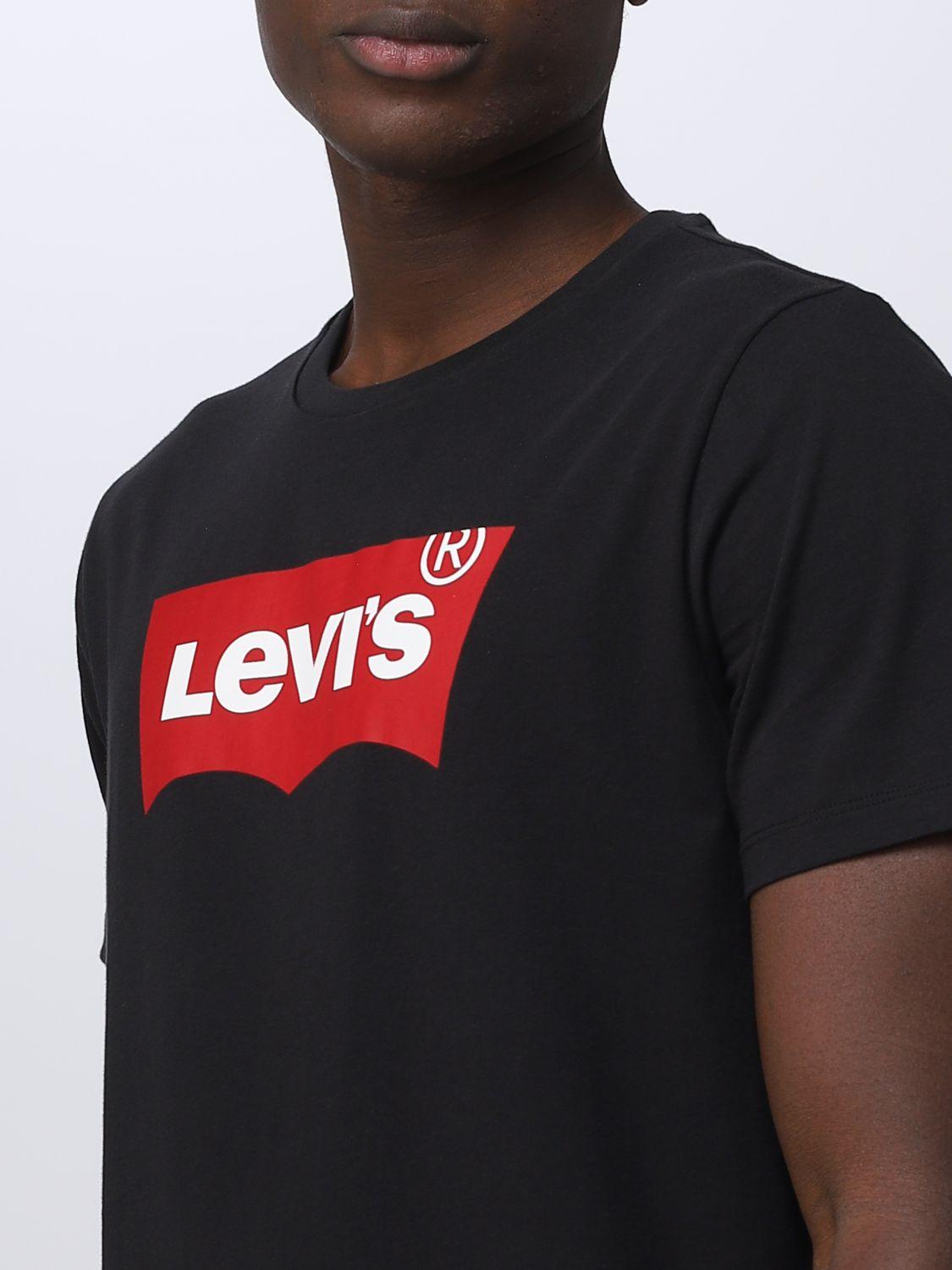 Levi's T-shirt in Black for Men | Lyst UK