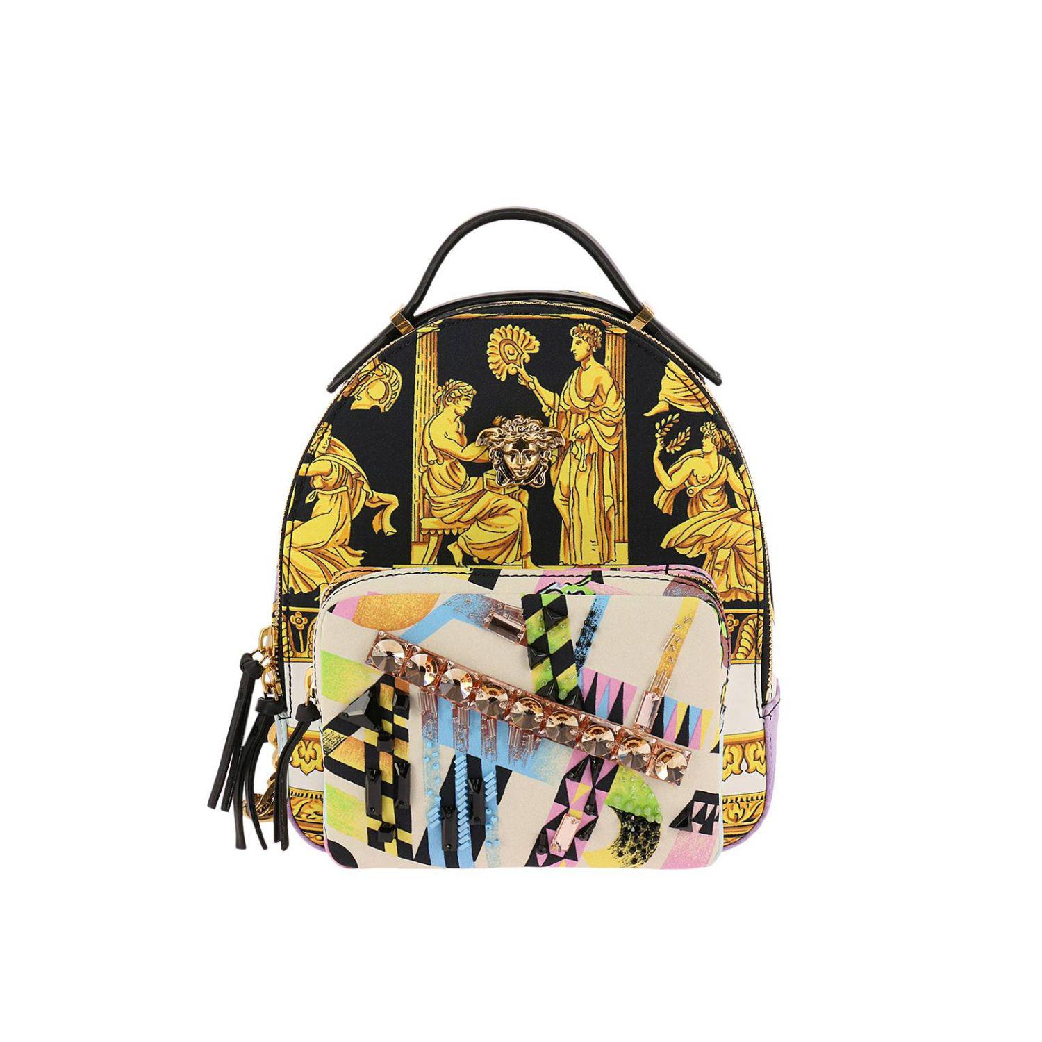 versace backpack women's