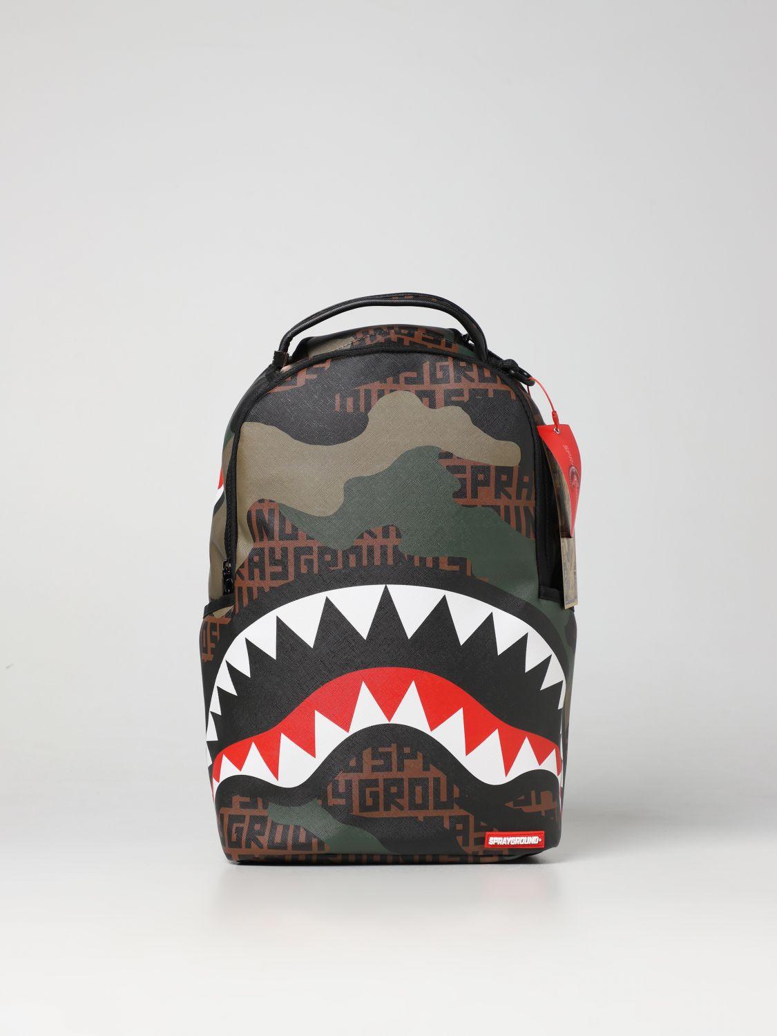 Backpacks Sprayground - Torpedo Shark camouflage backpack