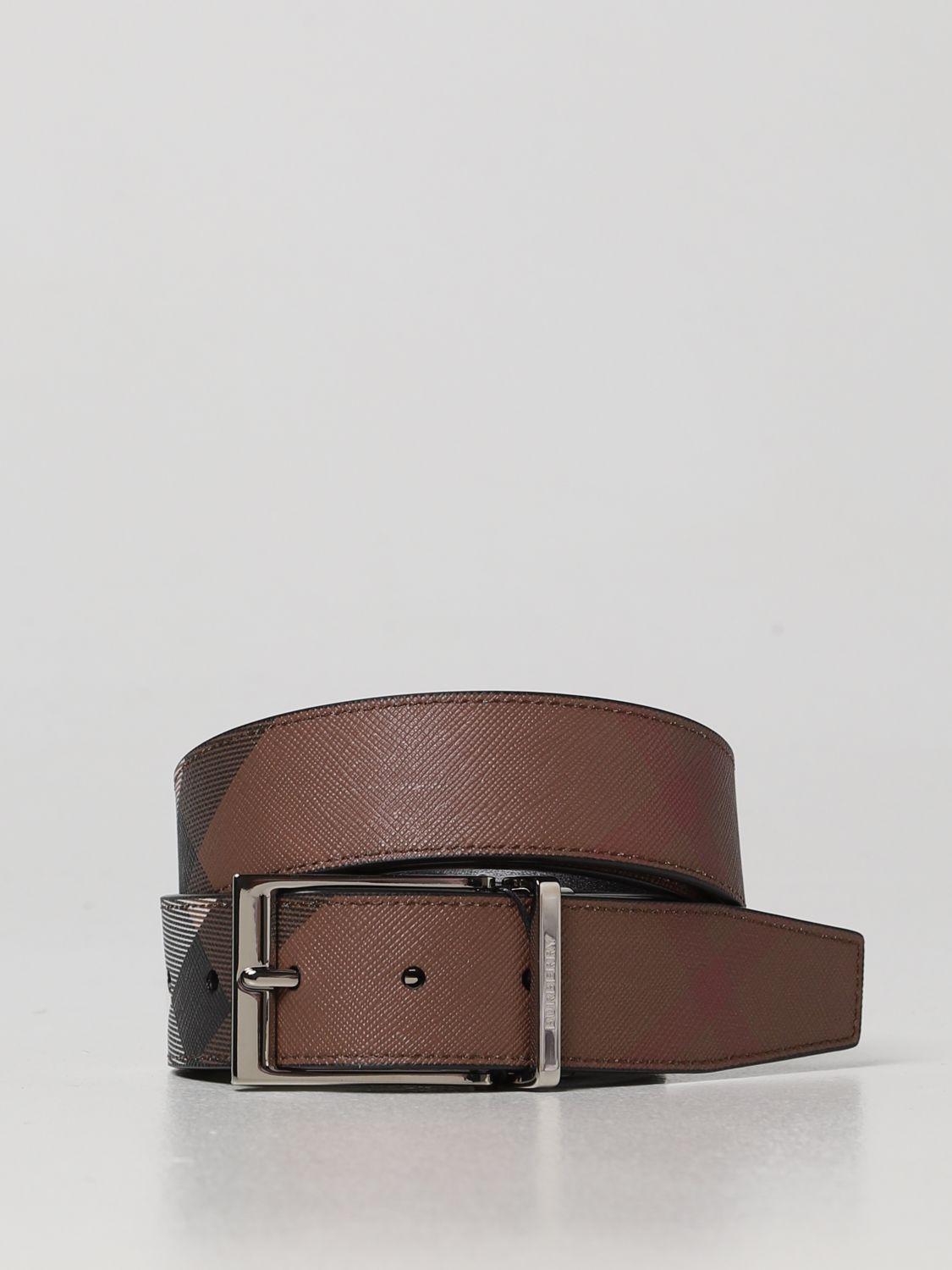 Burberry Men's Reversible Leather Belt