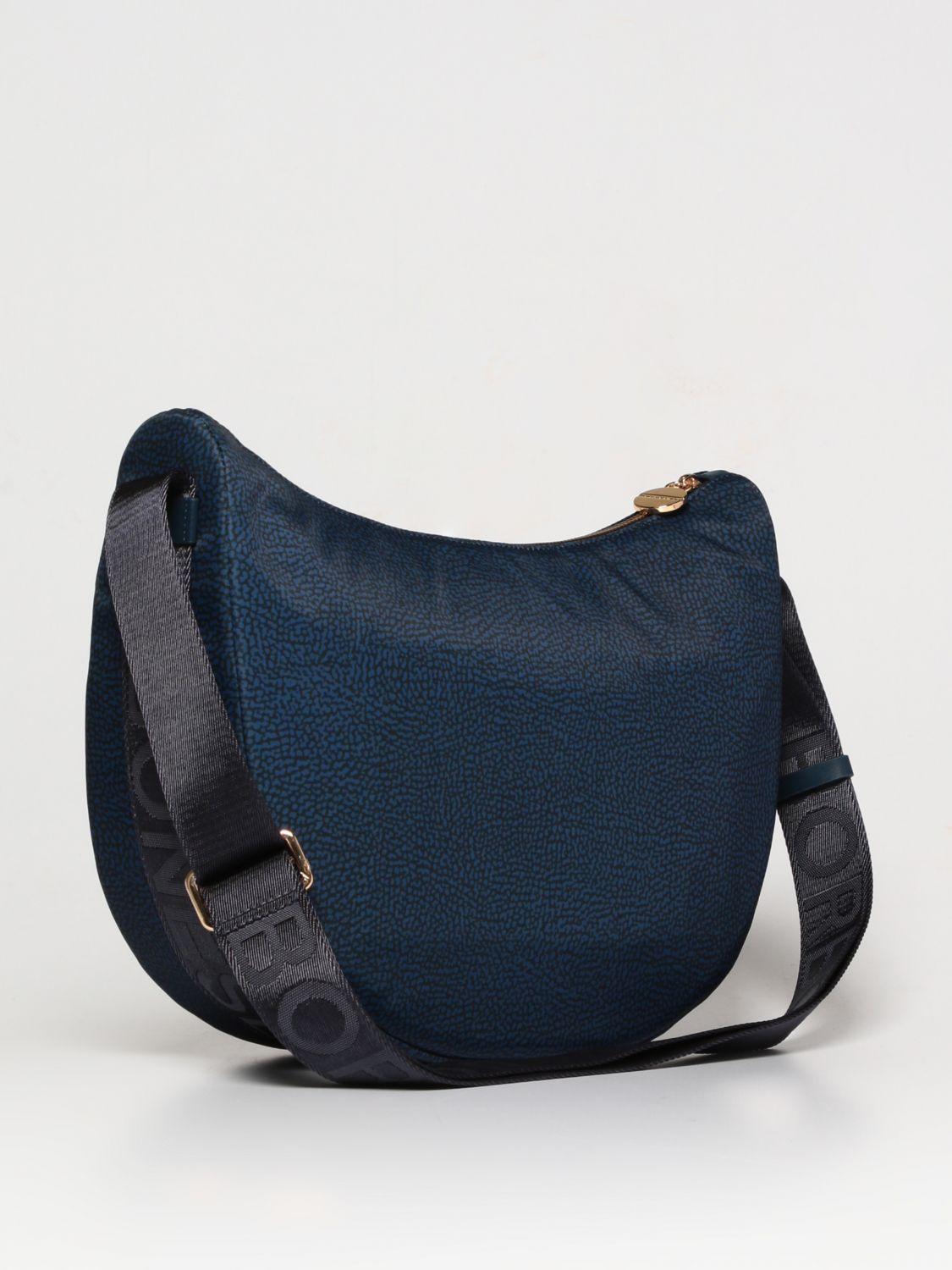 Borbonese Crossbody Bags in Blue | Lyst