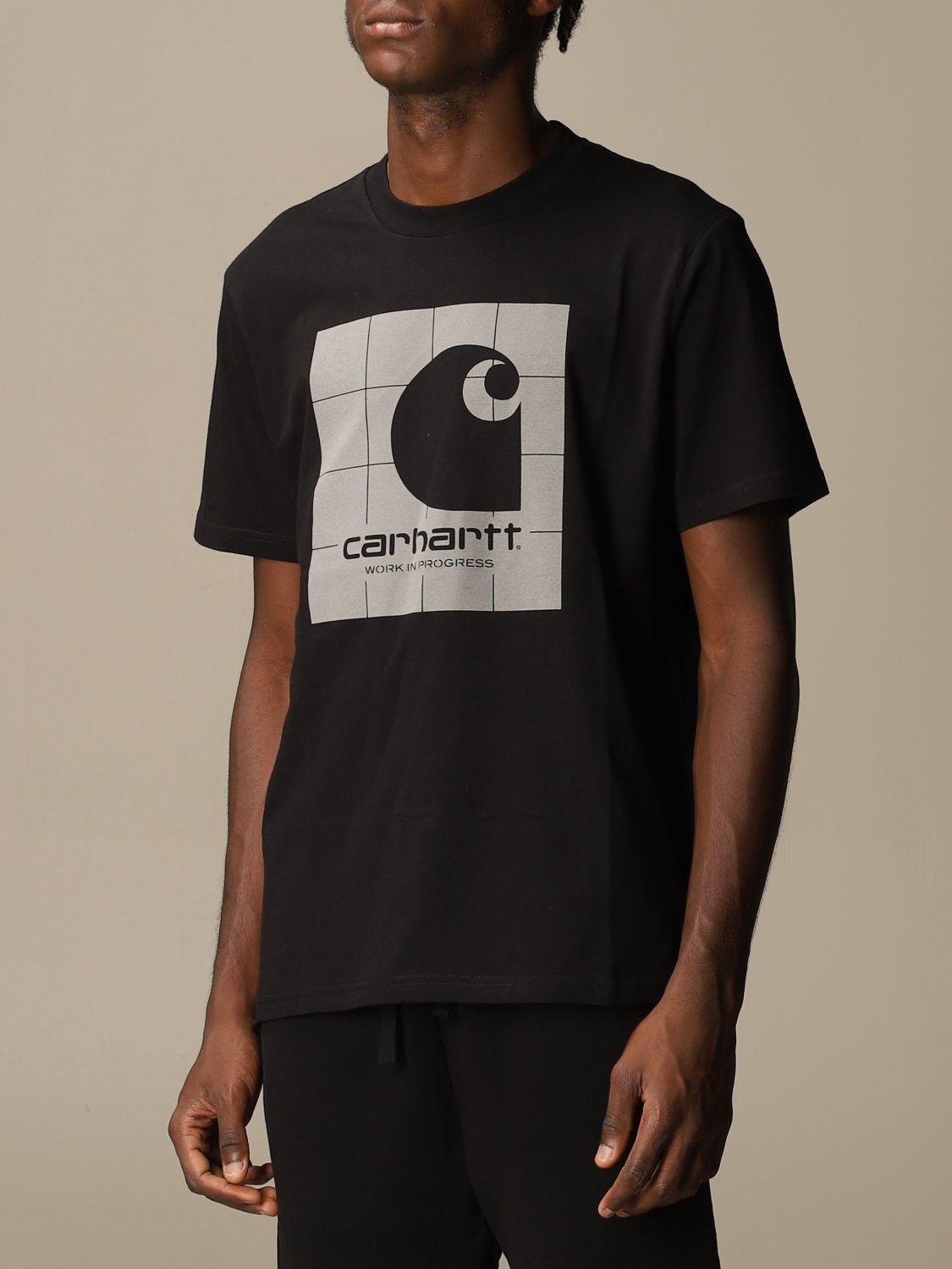 Carhartt T-shirt in Black for Men - Lyst