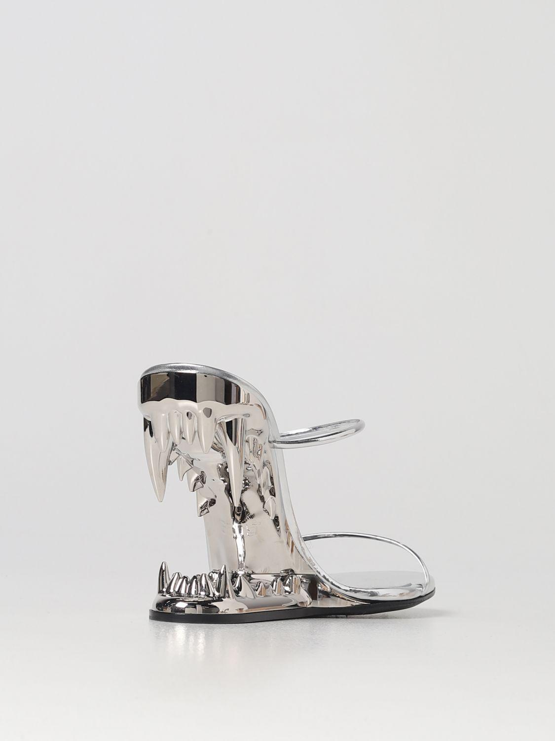 Gcds Heeled Sandals in White | Lyst