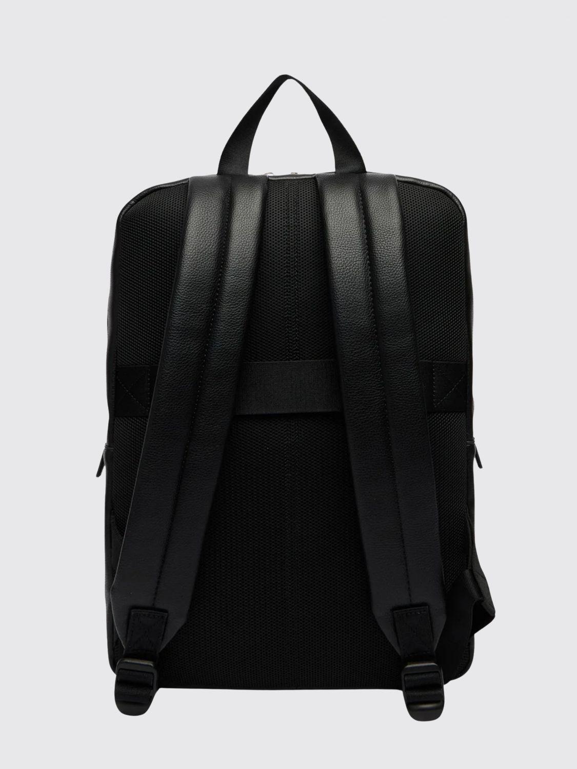 calvin klein black backpack leather Men's Backpack, Plaque, One Size Since 1968 Calvin Klein Elora Backpack, Black