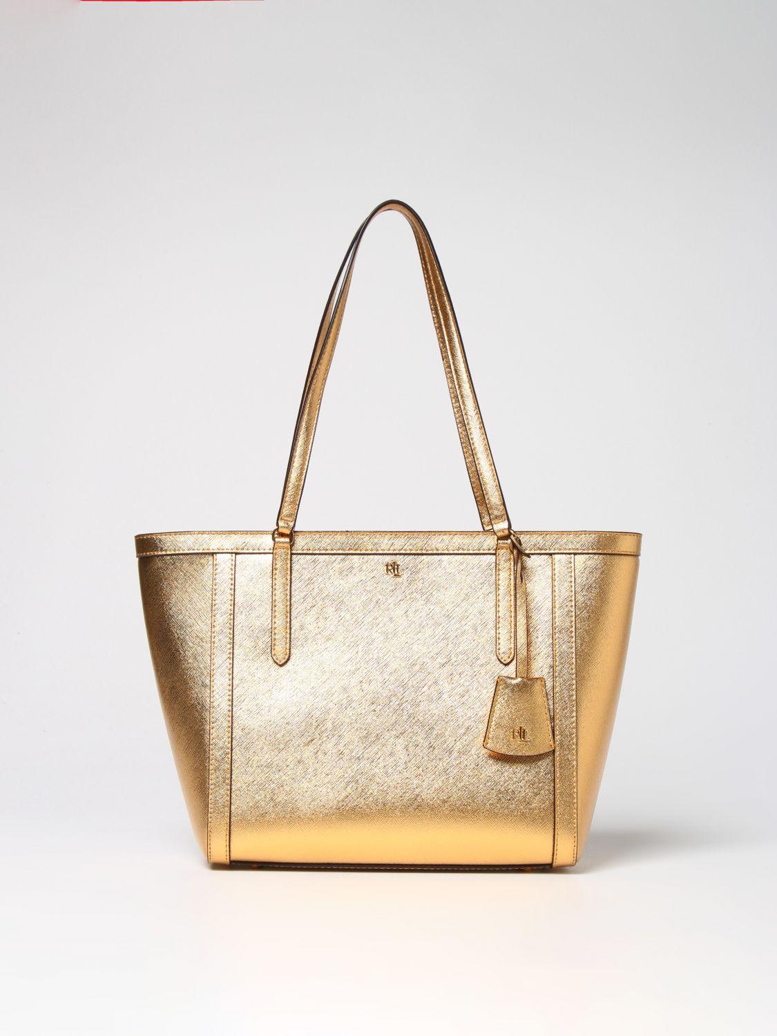 Polo Ralph Lauren Shoulder Bag in Natural | Lyst UK