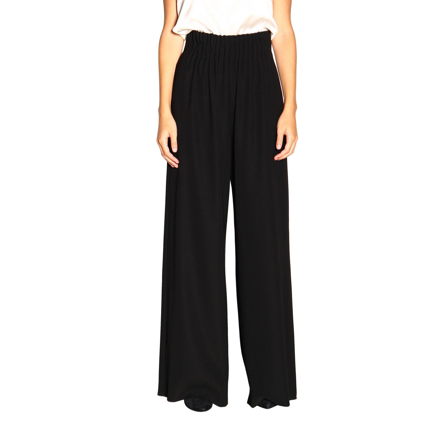 Emporio Armani Women's Pants in Black - Lyst