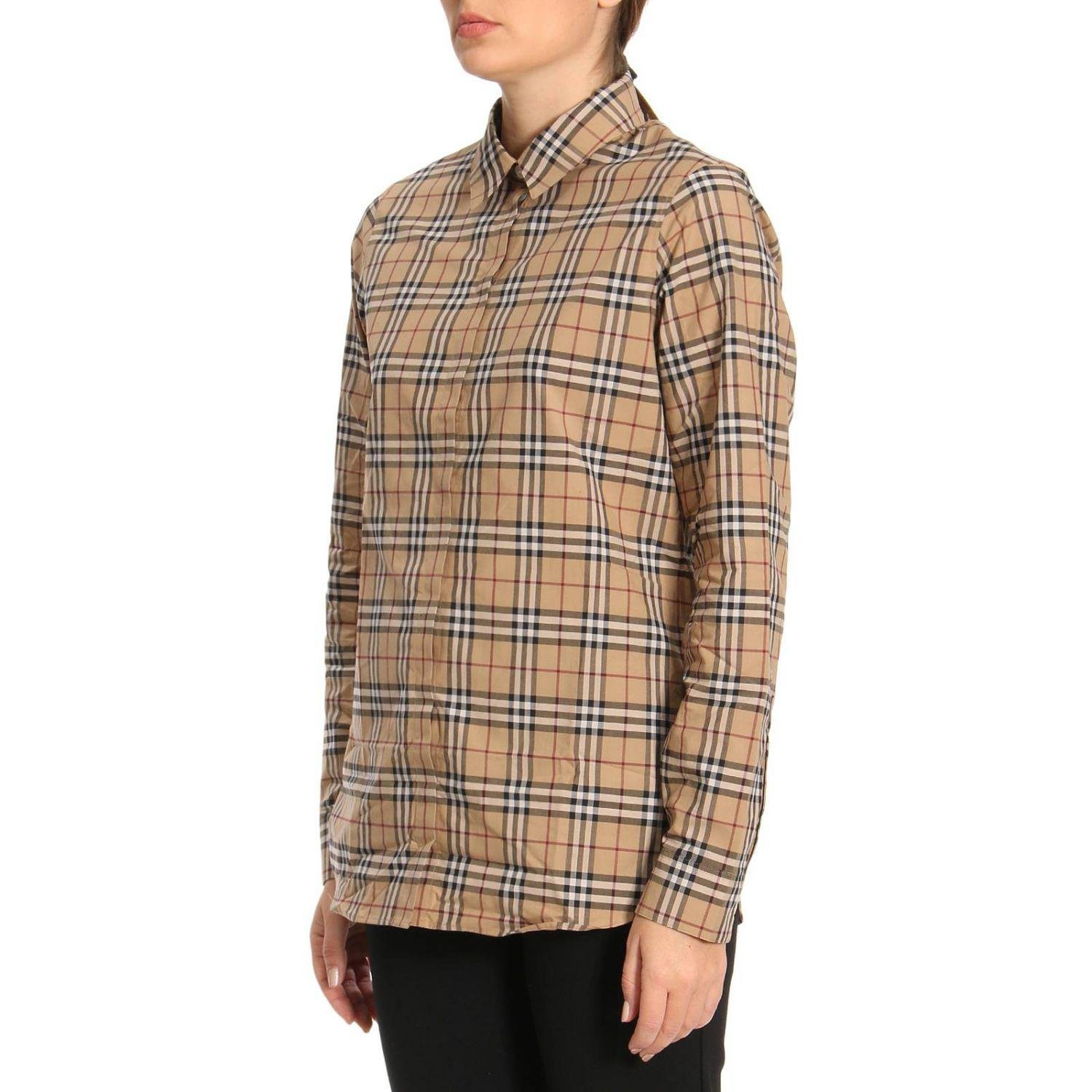 burberry shirt womans