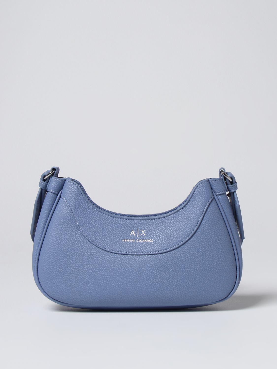 Armani Exchange Crossbody Bags in Blue | Lyst