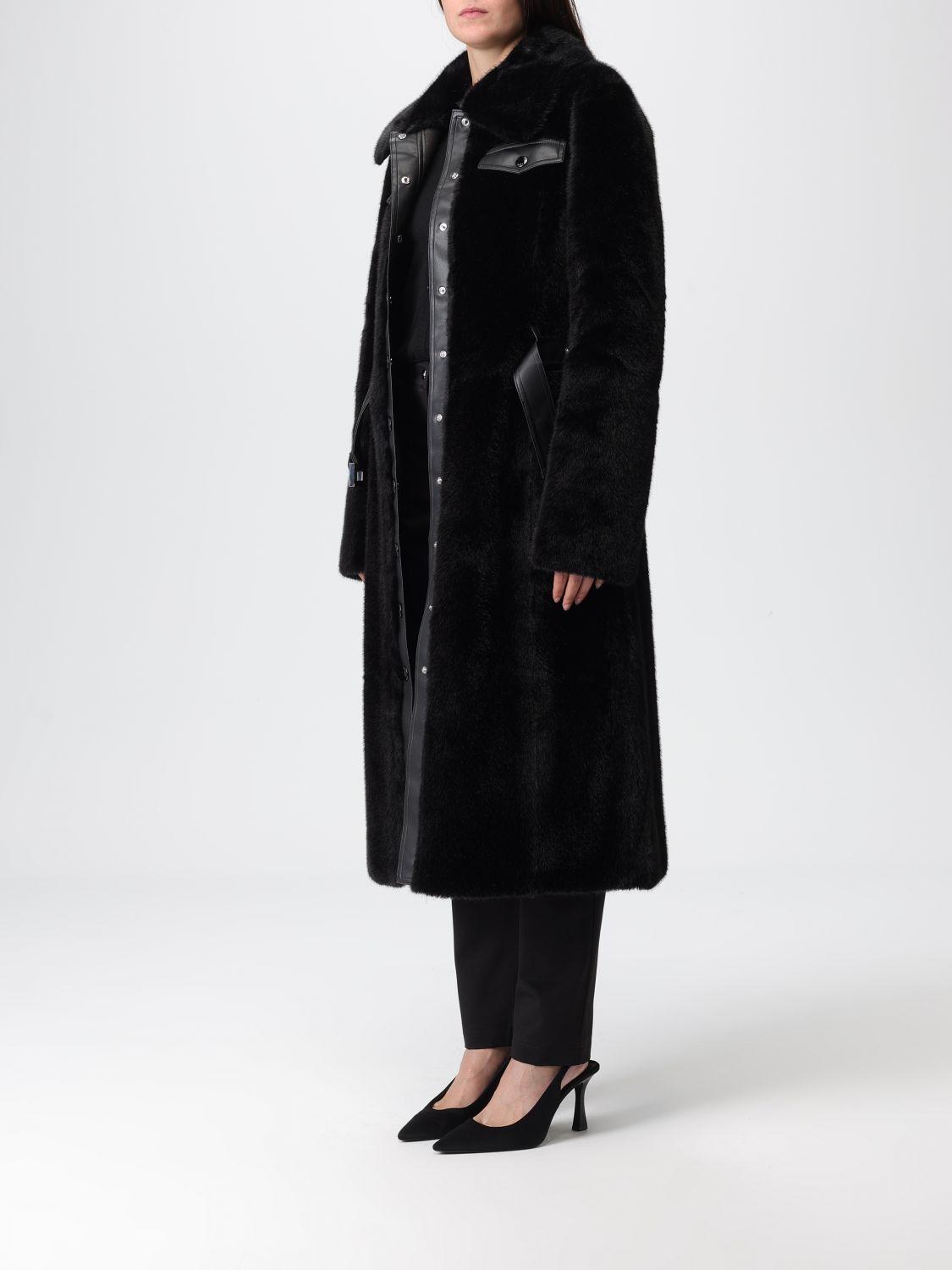 PATRIZIA PEPE パトリツィアペペ リアルファー ウール コート S Patrizia Pepe Coats for Women | Online Sale up to 42% off | Lyst
