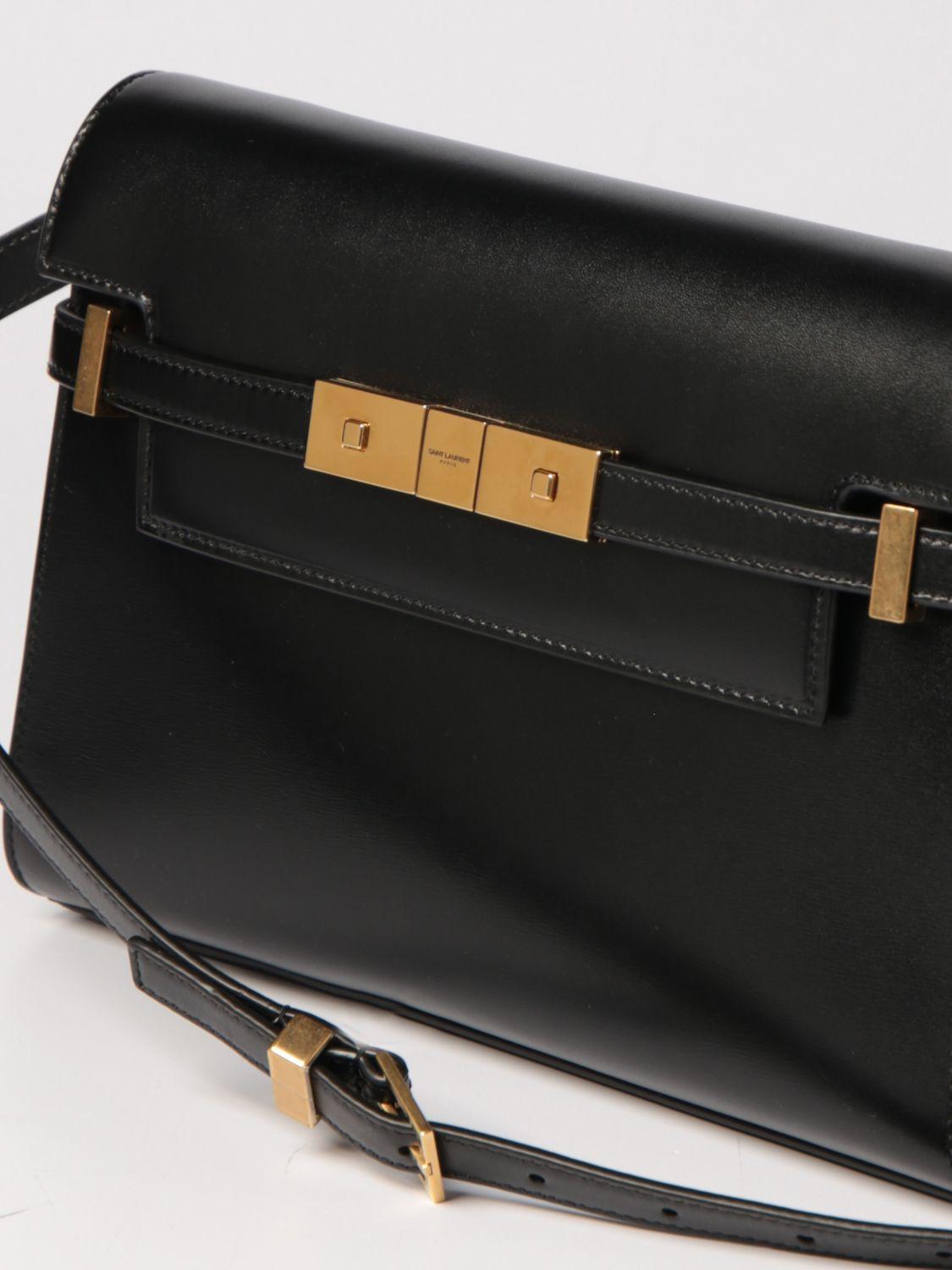 SAINT LAURENT: shoulder bag for woman - Black  Saint Laurent shoulder bag  600195BOW92 online at