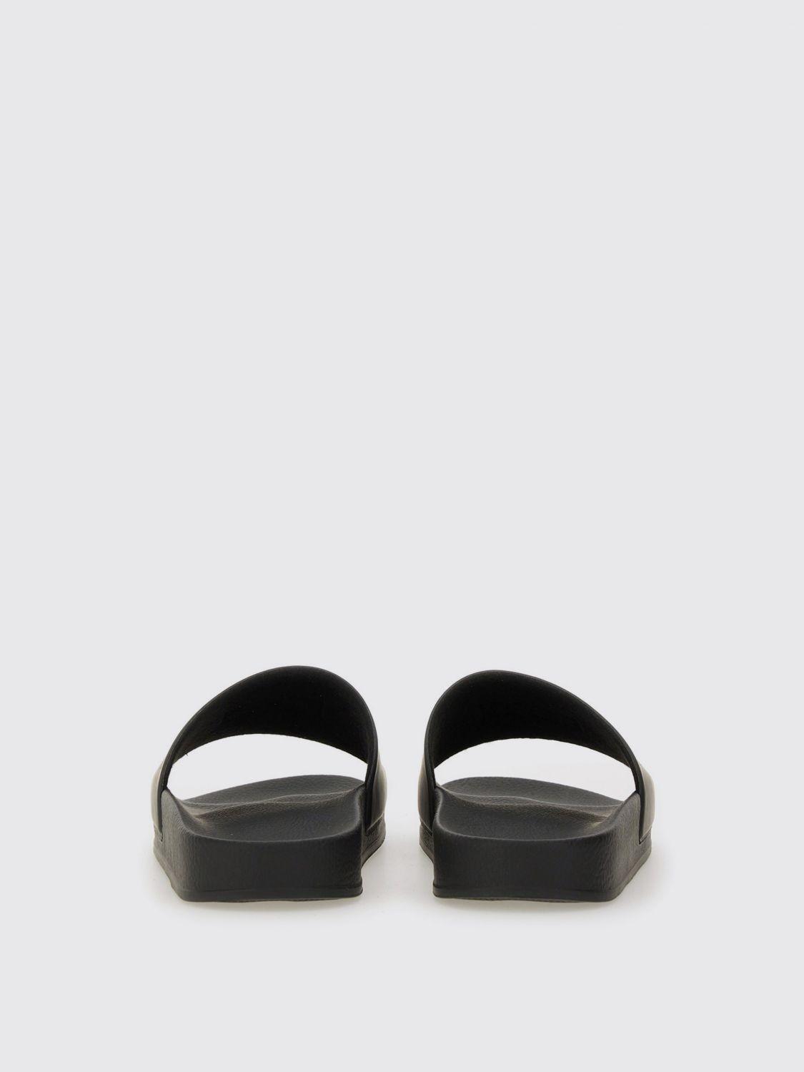 サンダル MSGM Men Sandals Black 3640MS209864 99 MSGM シャワーサンダル エムエスジーエム ブラック 39サイズ