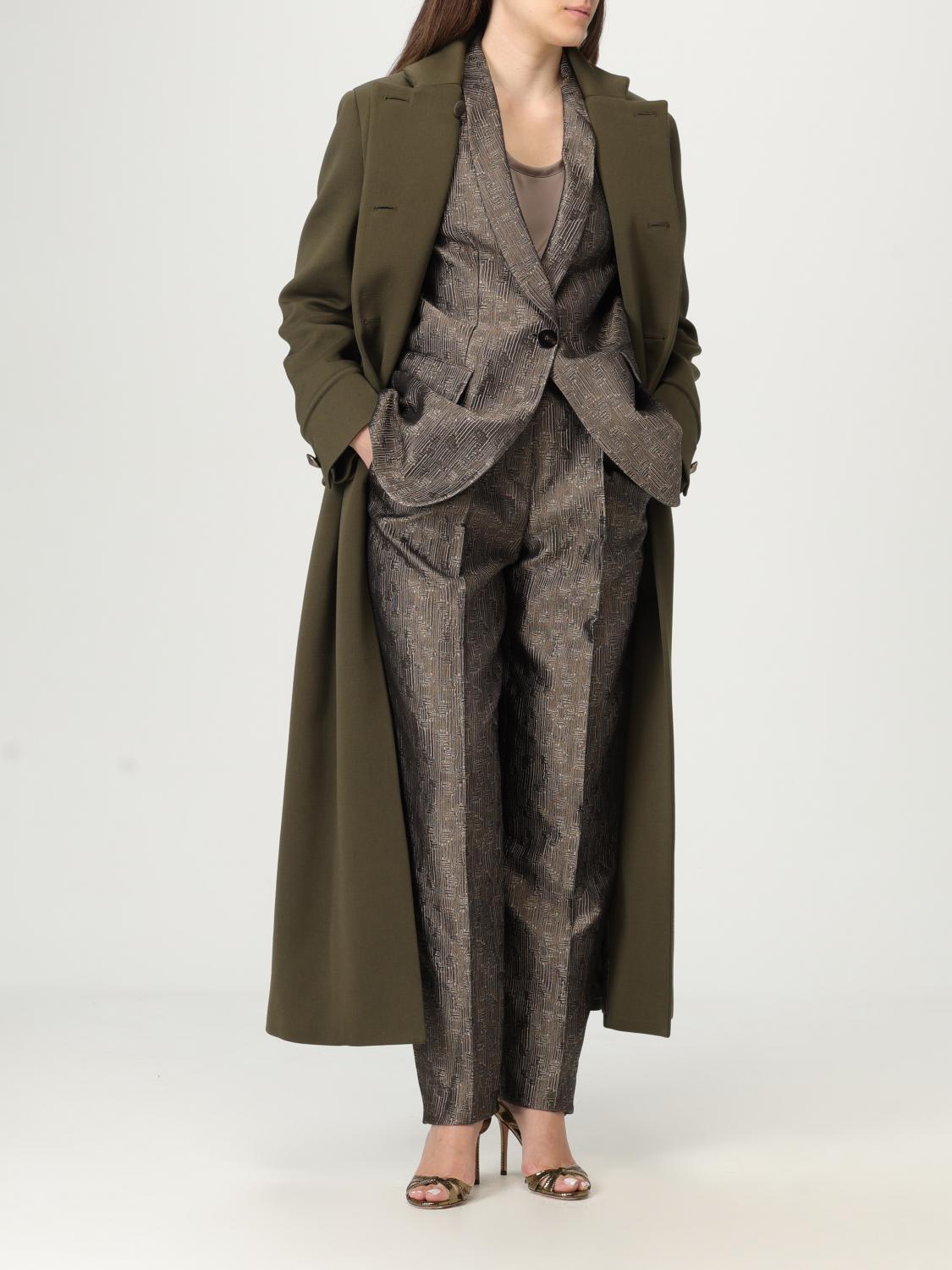 コート GIORGIO ARMANI Woman Coat Multicolor GW000920TE14110 F6062 Giorgio Armani Coats for Women | Online Sale up to 84% off