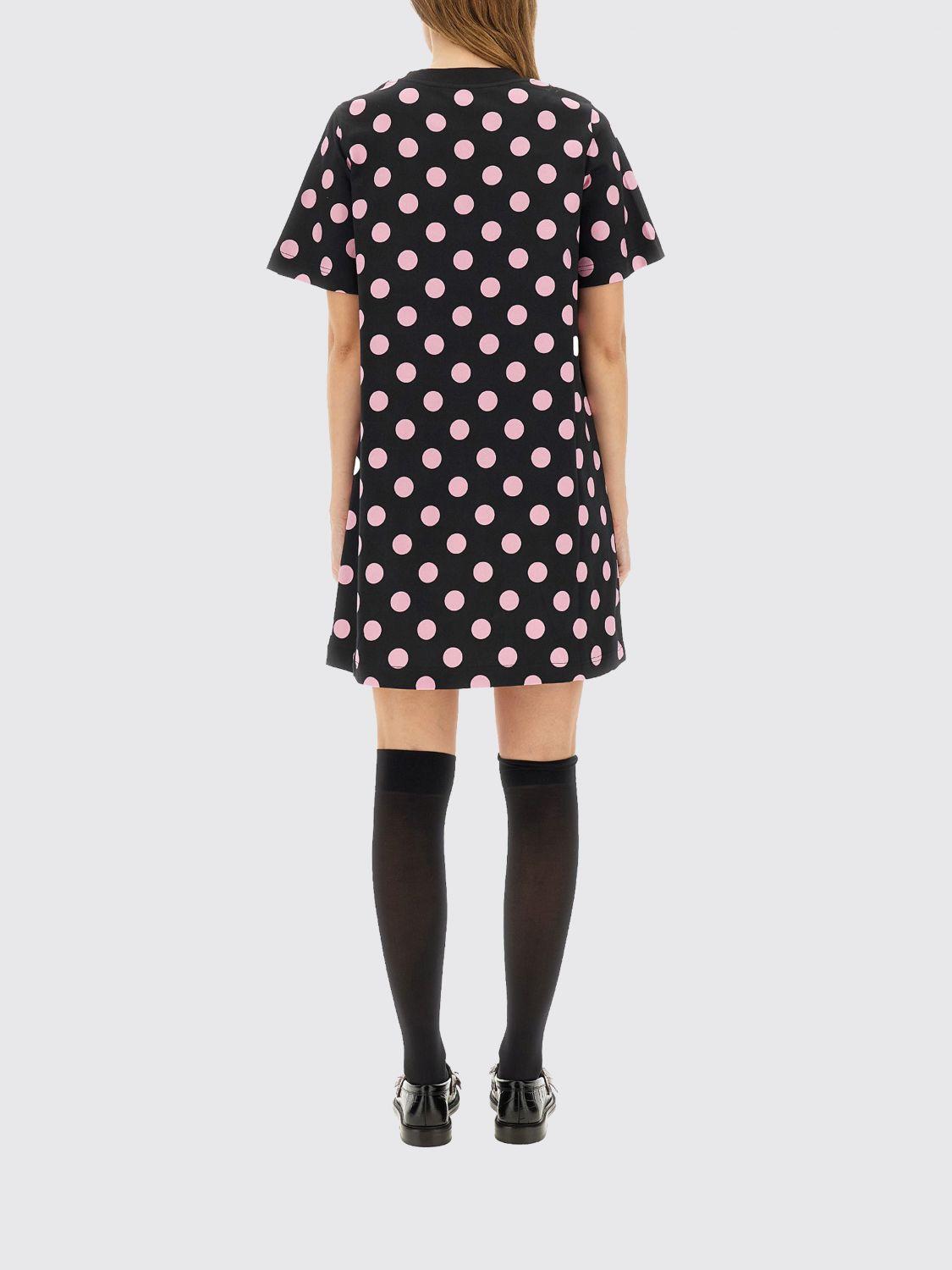 Robe Femme MOSCHINO COUTURE Bleu/noir - Coupe Casual Mi-longue - Neuve Avec étiquettes