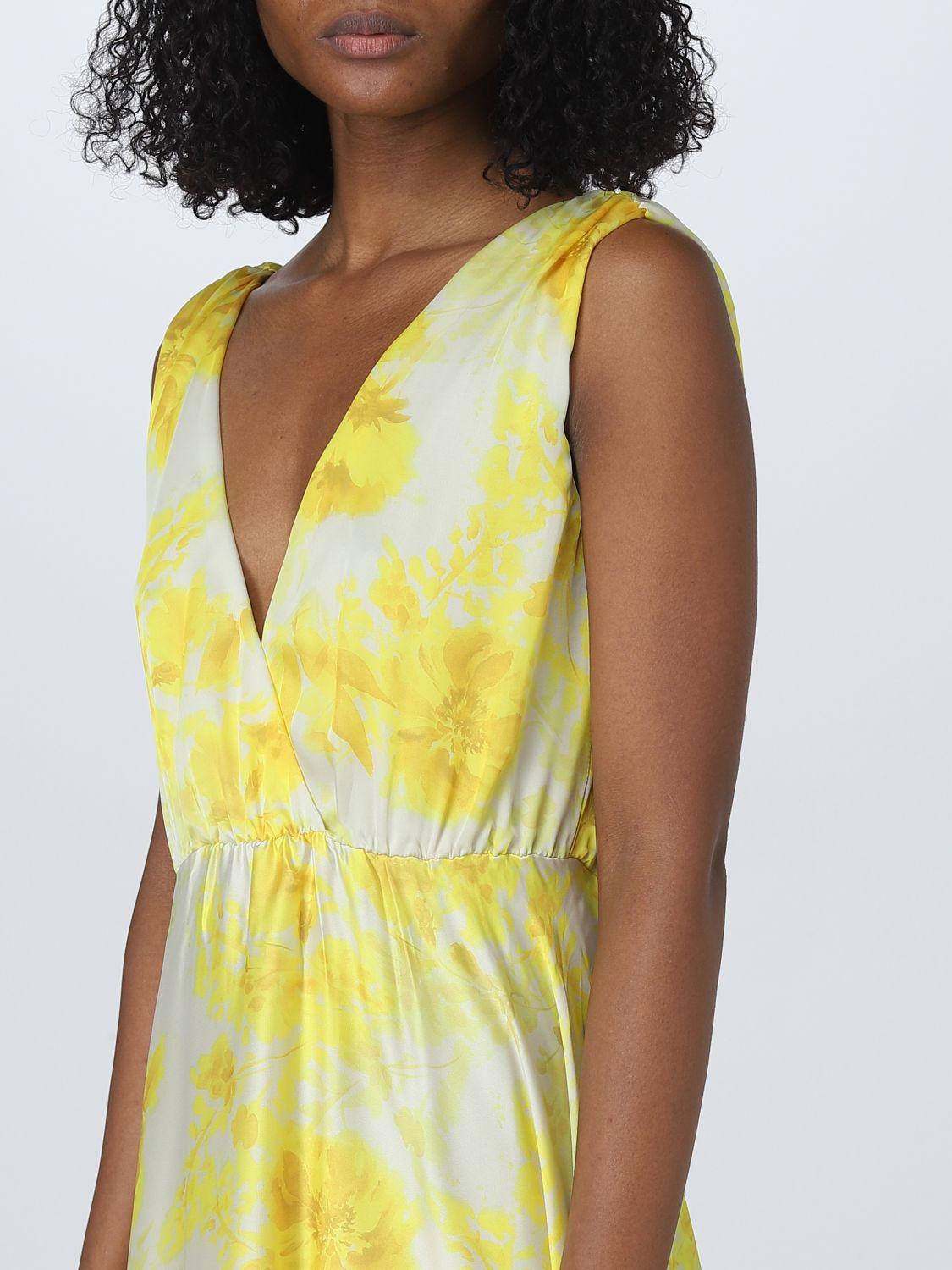 Liu Jo Dress in Yellow | Lyst