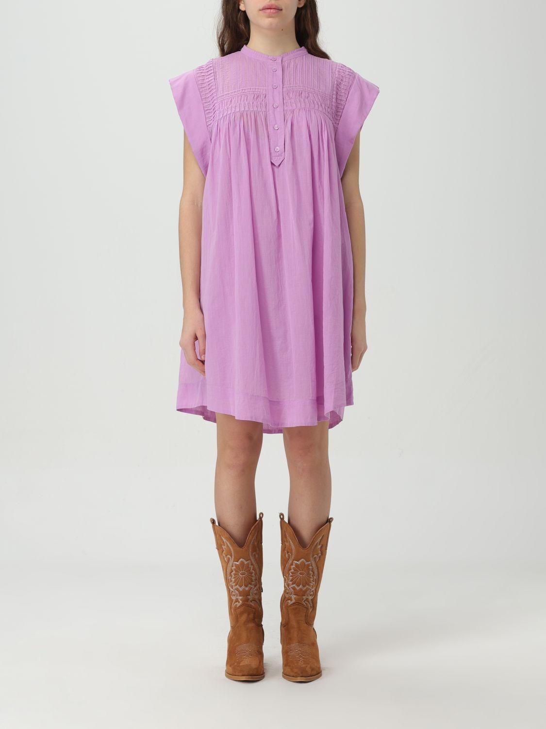 Isabel marant pink dress hot sale