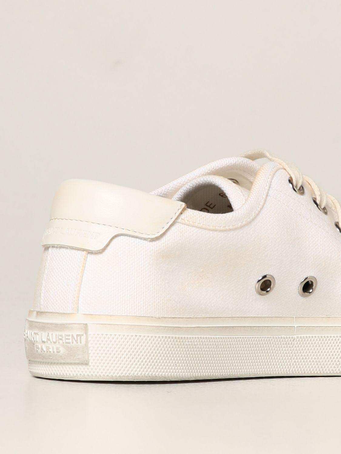 Saint Laurent Sneakers in White | Lyst