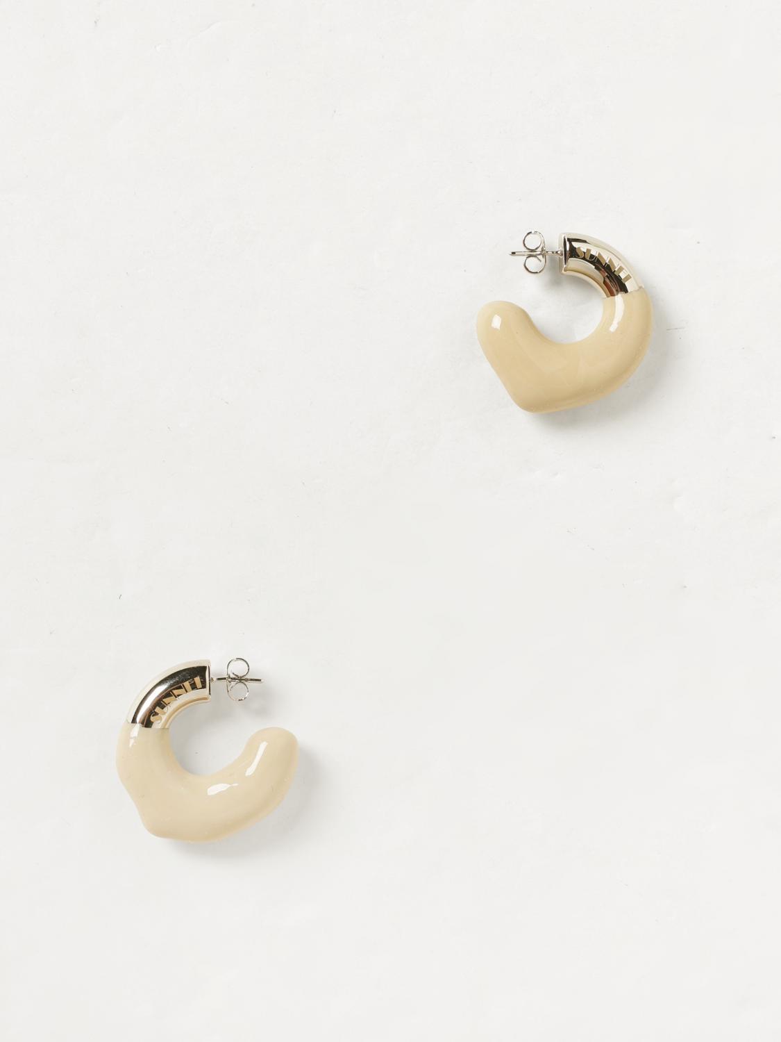 【新品未使用】sunnei ピアス Sunnei ラバライズ ピアス | ブラック | FARFETCH JP