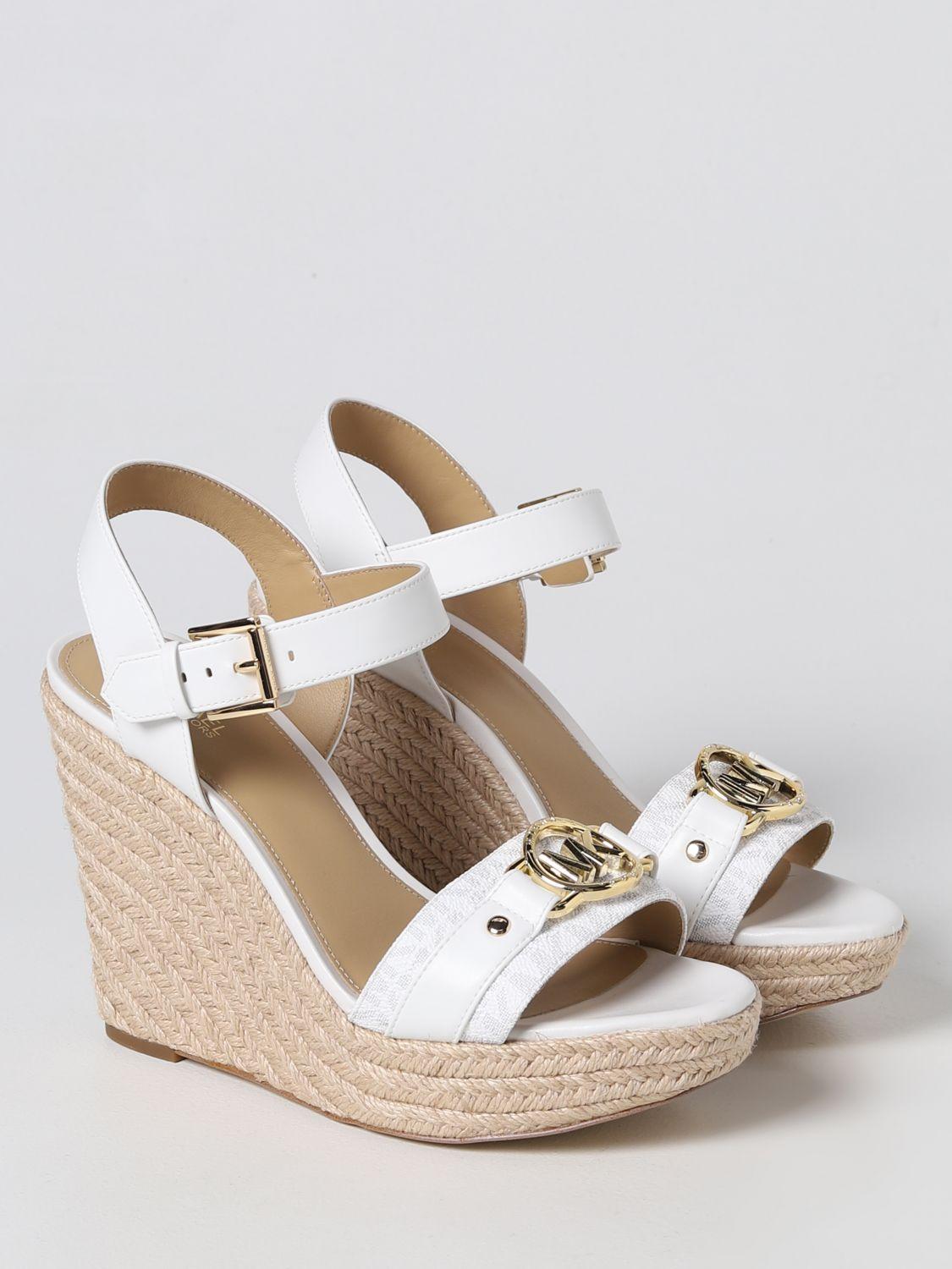 Michael Kors Wedge Shoes in Natural | Lyst