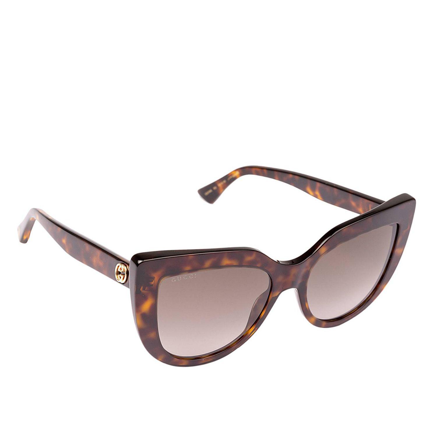 Gucci Sunglasses Women in Brown | Lyst