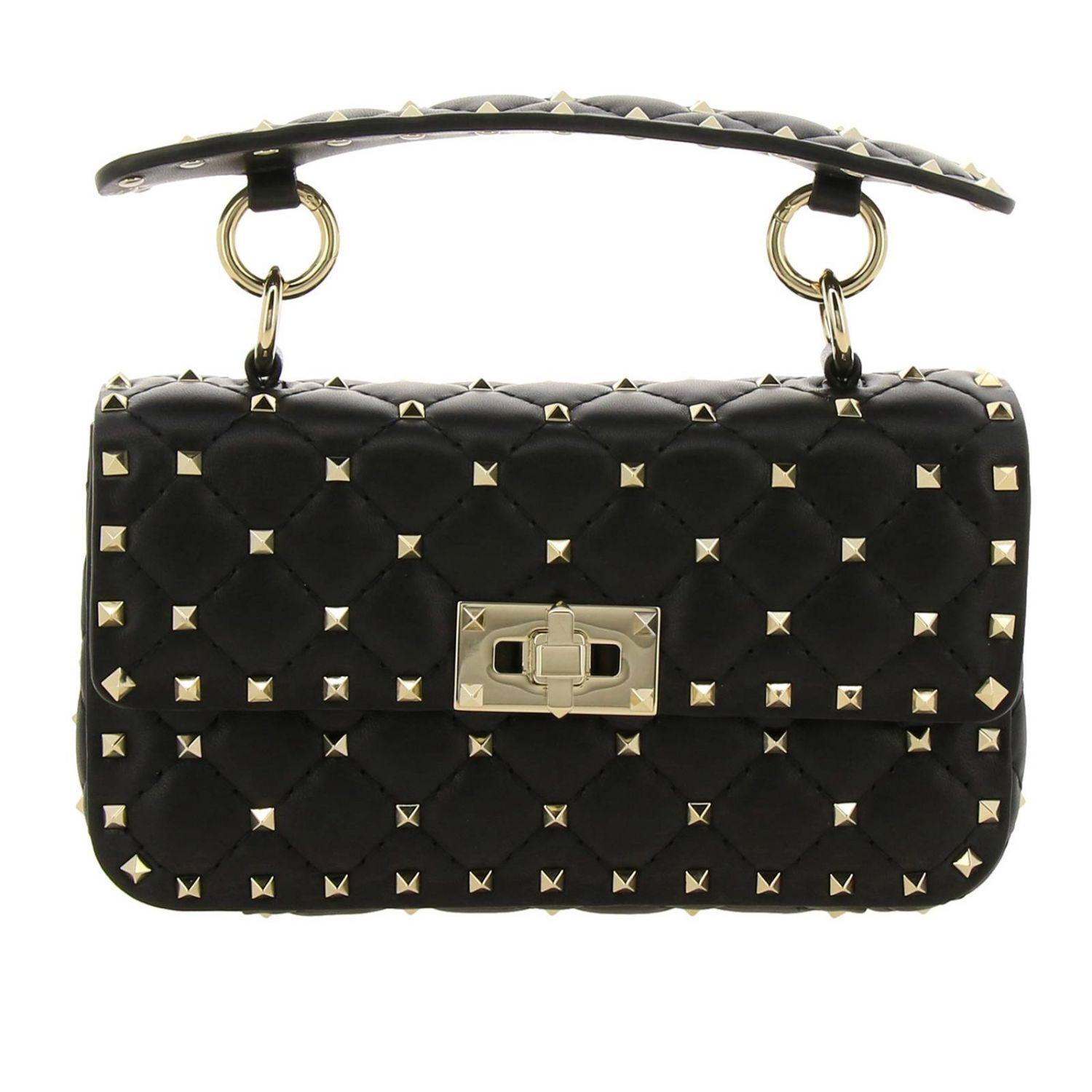 pink shearling prada bag