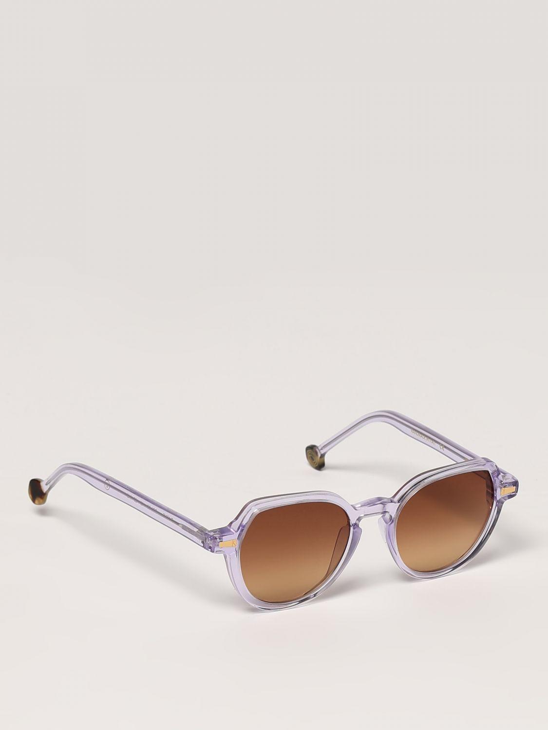 サングラス KYME Kyme - IPANEMA COL 1 - SUNGLASSES - glossy black Kyme Eyewear Ipanema: oversize cat-eye sunglasses. Color