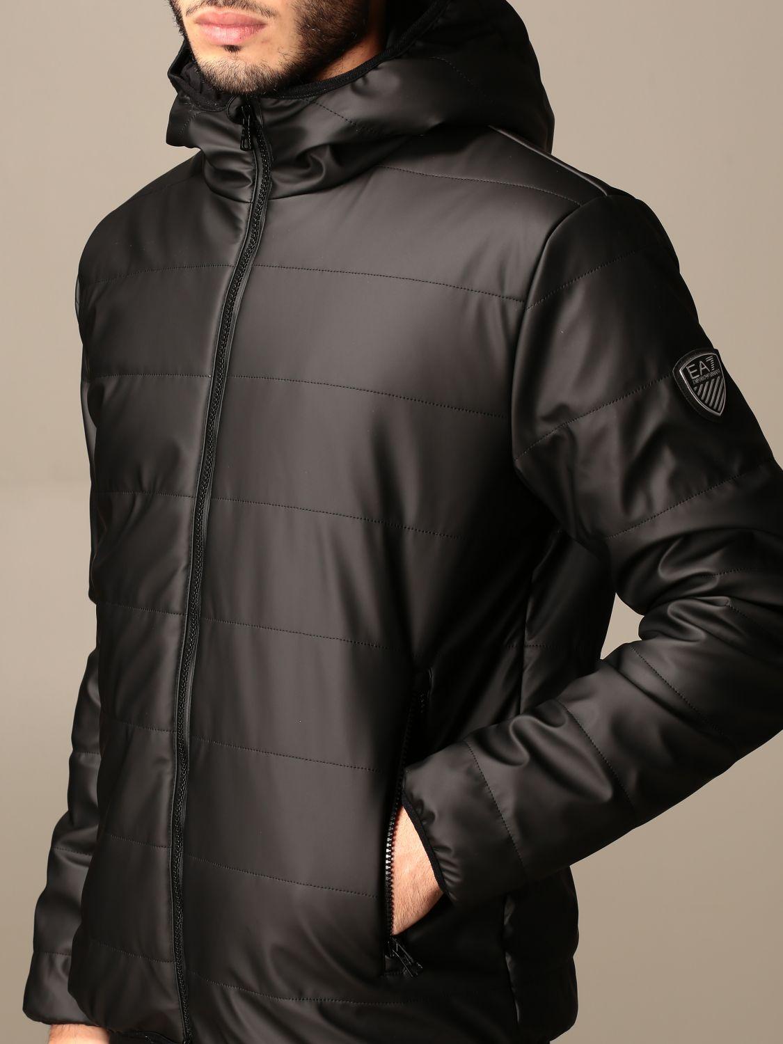 EA7 Jacket in Black for Men - Lyst