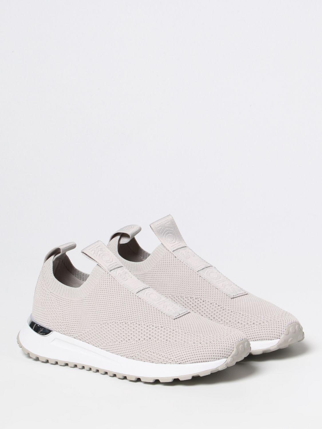 Michael kors cheap silver sneakers
