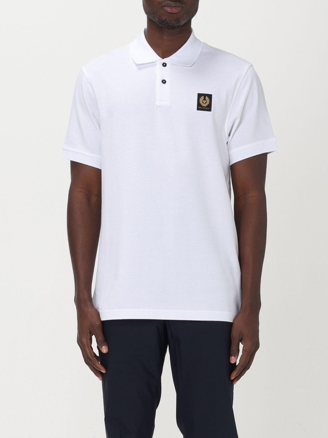 Belstaff white polo shirt sale