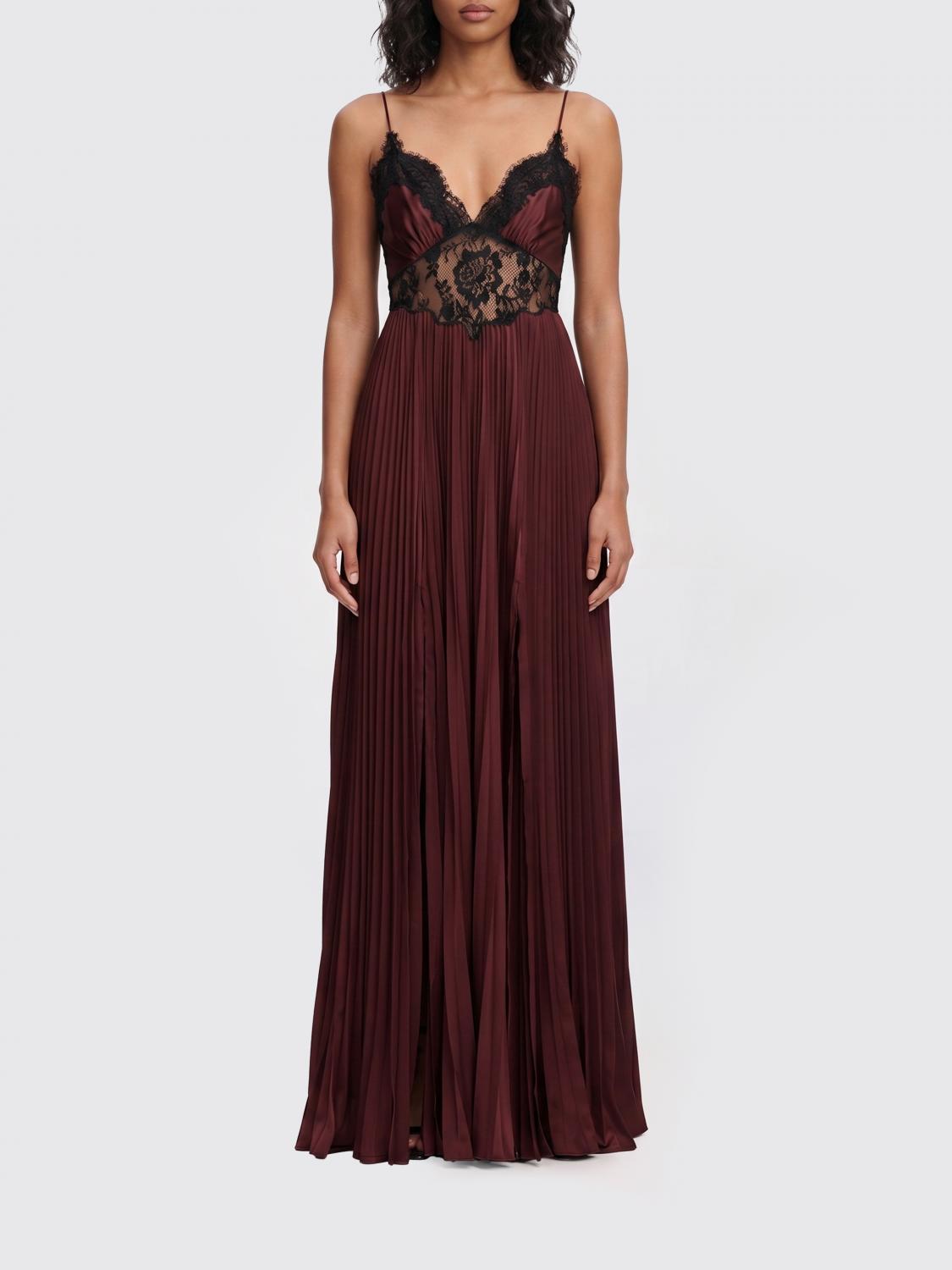 green emerald velvet dress Self-Portrait - Red Georgette Flower Maxi Dress