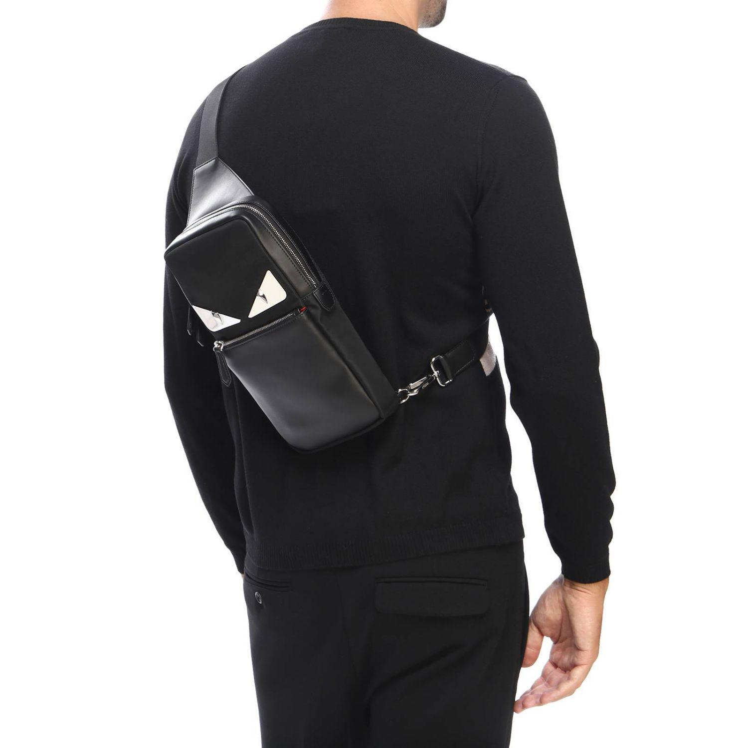 Bolso Hombre Fendi de hombre de color Negro | Lyst