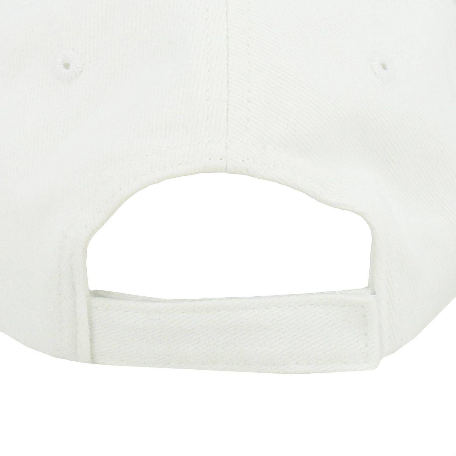 white balenciaga hat