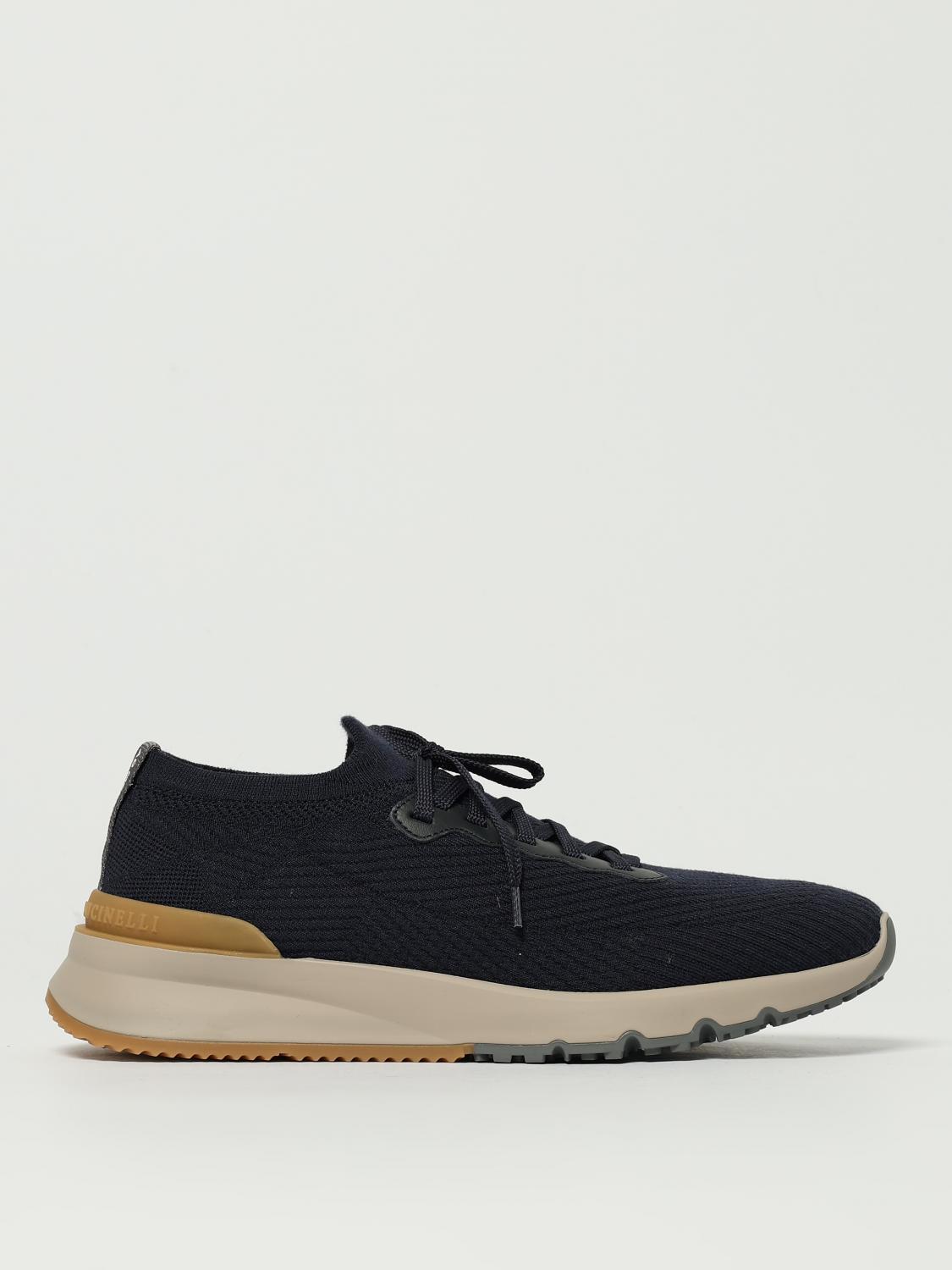 スニーカー Brunello Cucinelli Sneaker In Pelle Scamosciata Sneakers in camoscio da Uomo Marrone | Brunello Cucinelli
