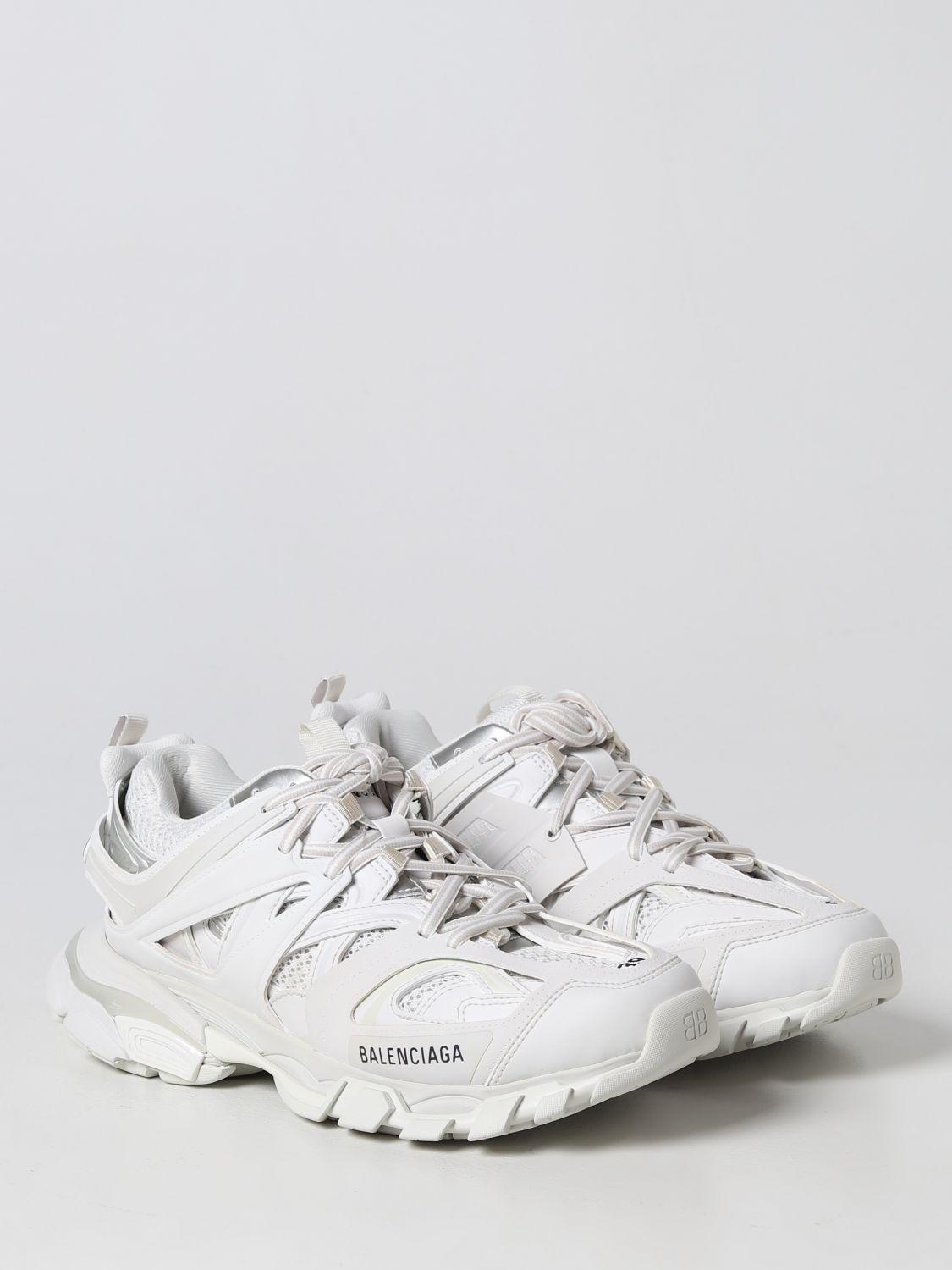 Balenciaga Track Sneakers In Mesh And Synthetic Leather in White | Lyst