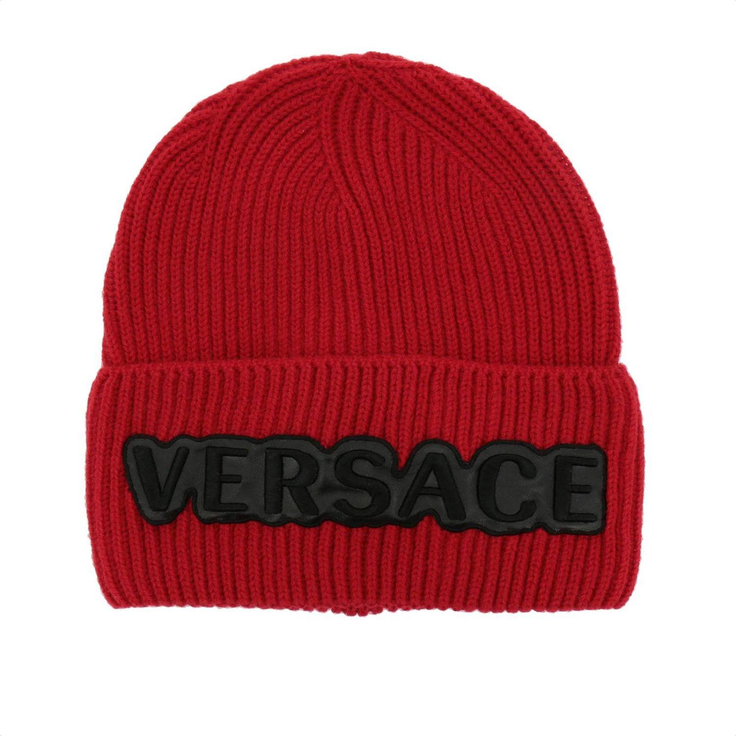 versace red hat