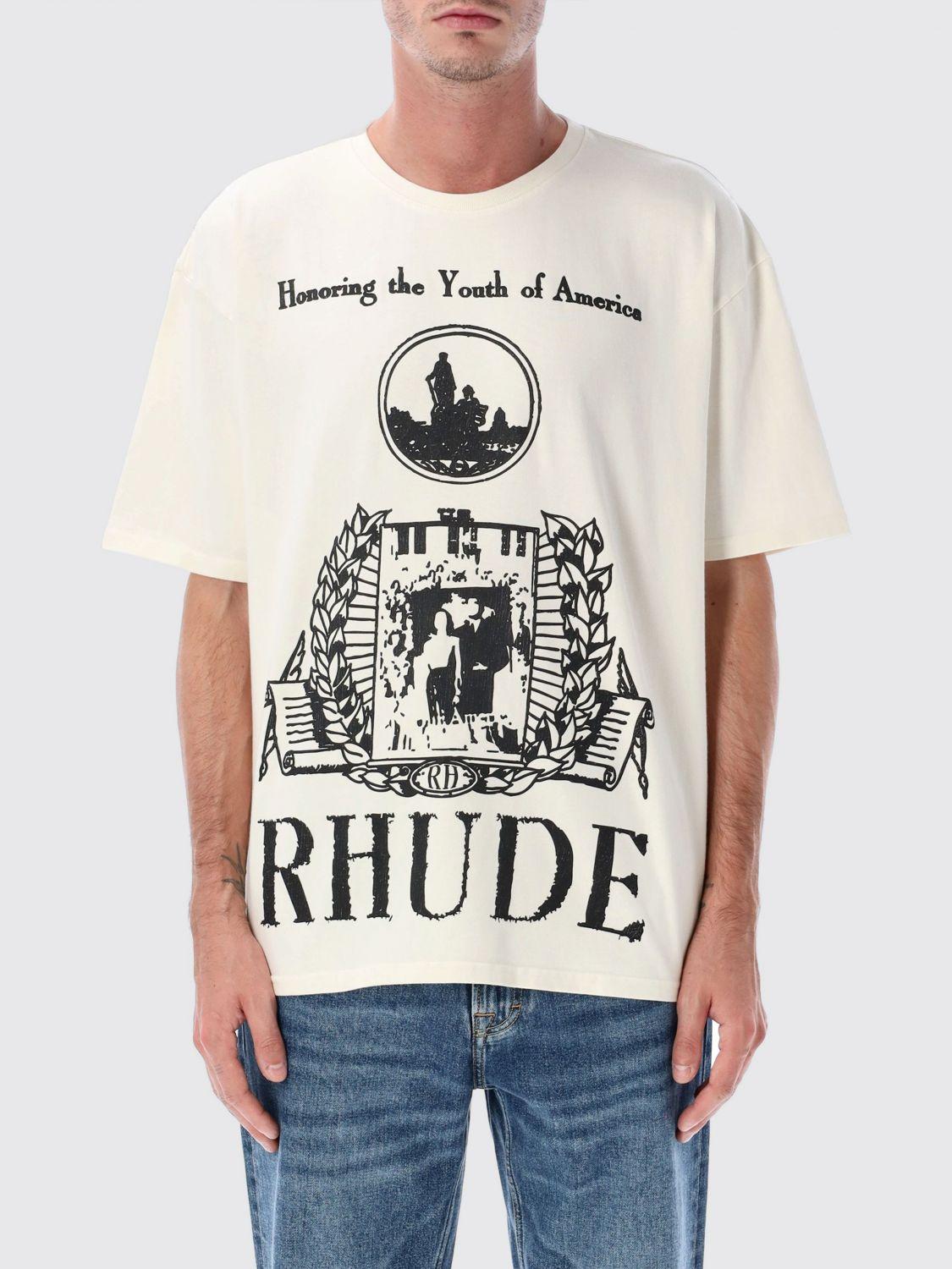 Rhude Short sleeve t-shirts for Men | Online Sale up to 36 Rhude Short sleeve t-shirts for Men | Online Sale up to 36