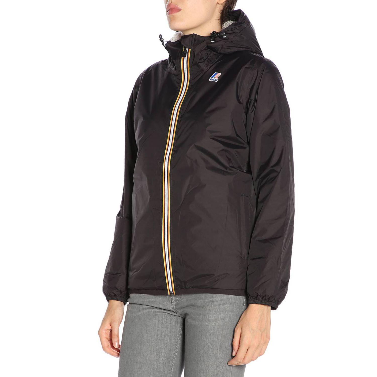 KWay Synthetic Jacket Women in Black Lyst