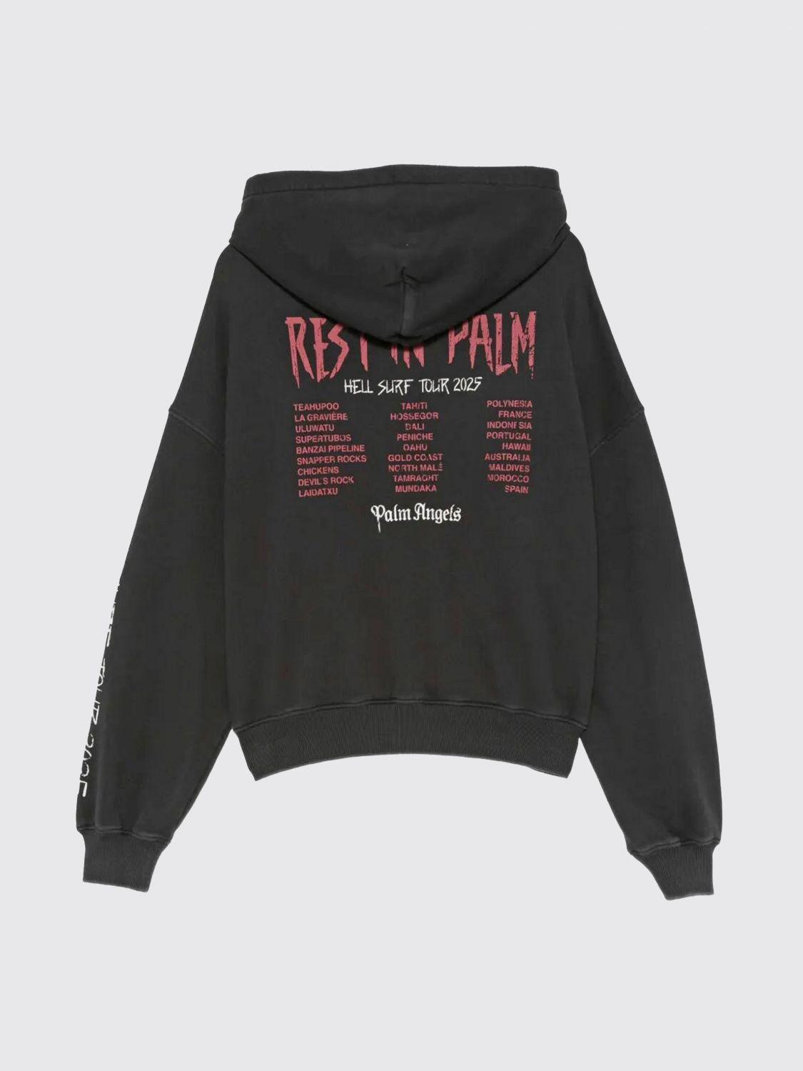 Palm Angels Sweatshirt in Black for Men Lyst