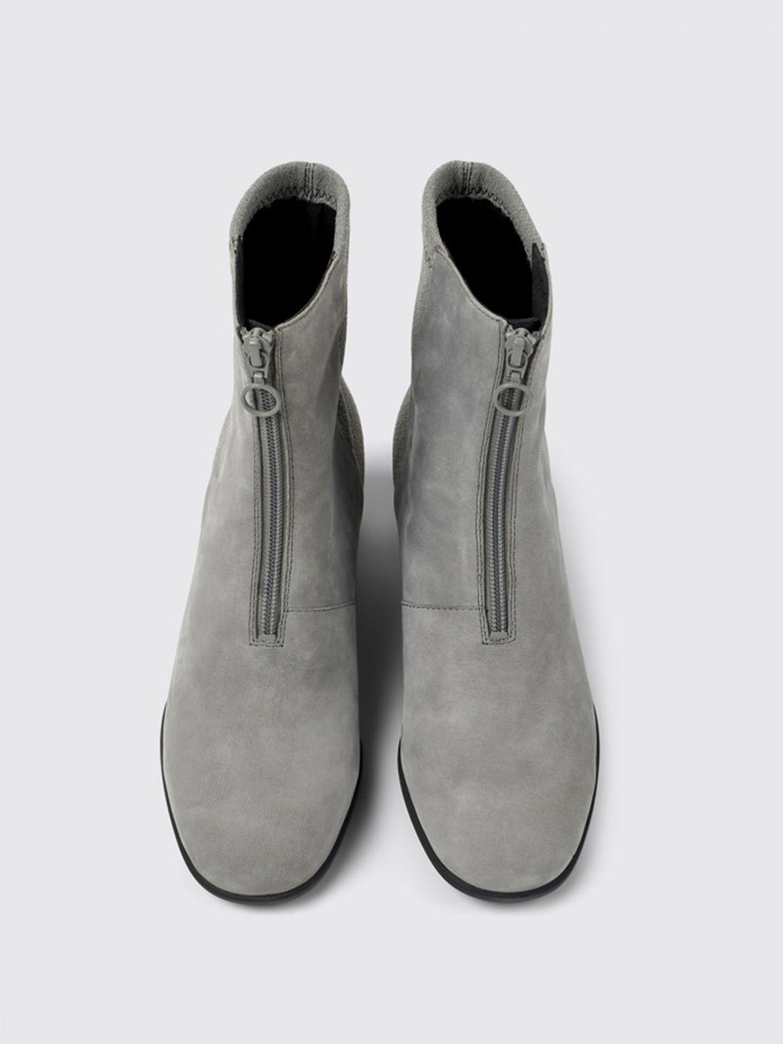 Flat grey store booties