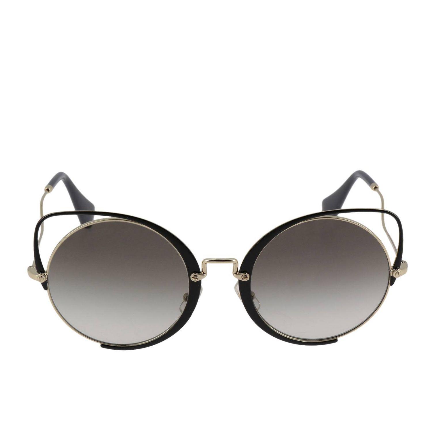 Miu Miu Sunglasses Women in Smoke Grey (Gray) - Lyst