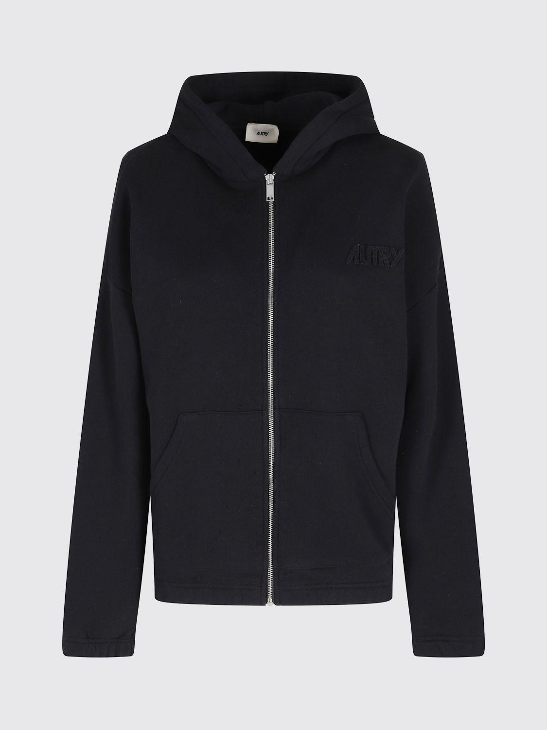 Autry Cotton Zip-Up Hoodie in Blue for Men | Lyst