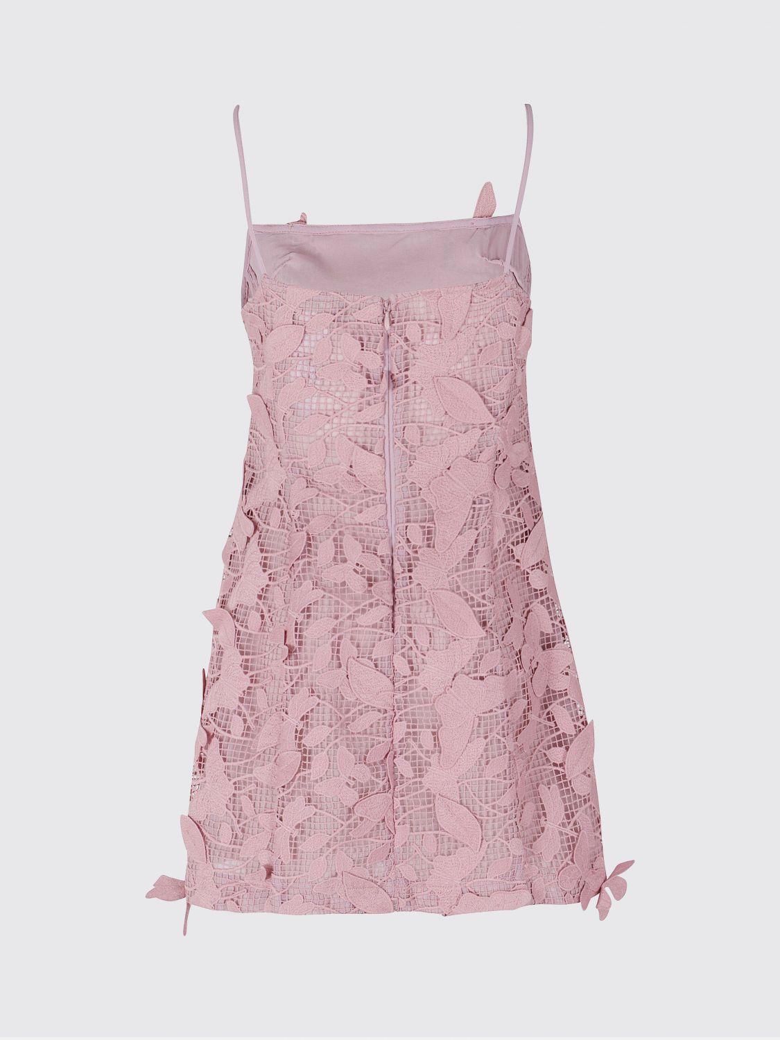 charisma mini dress Smocked Frill Trim Deep V Dress