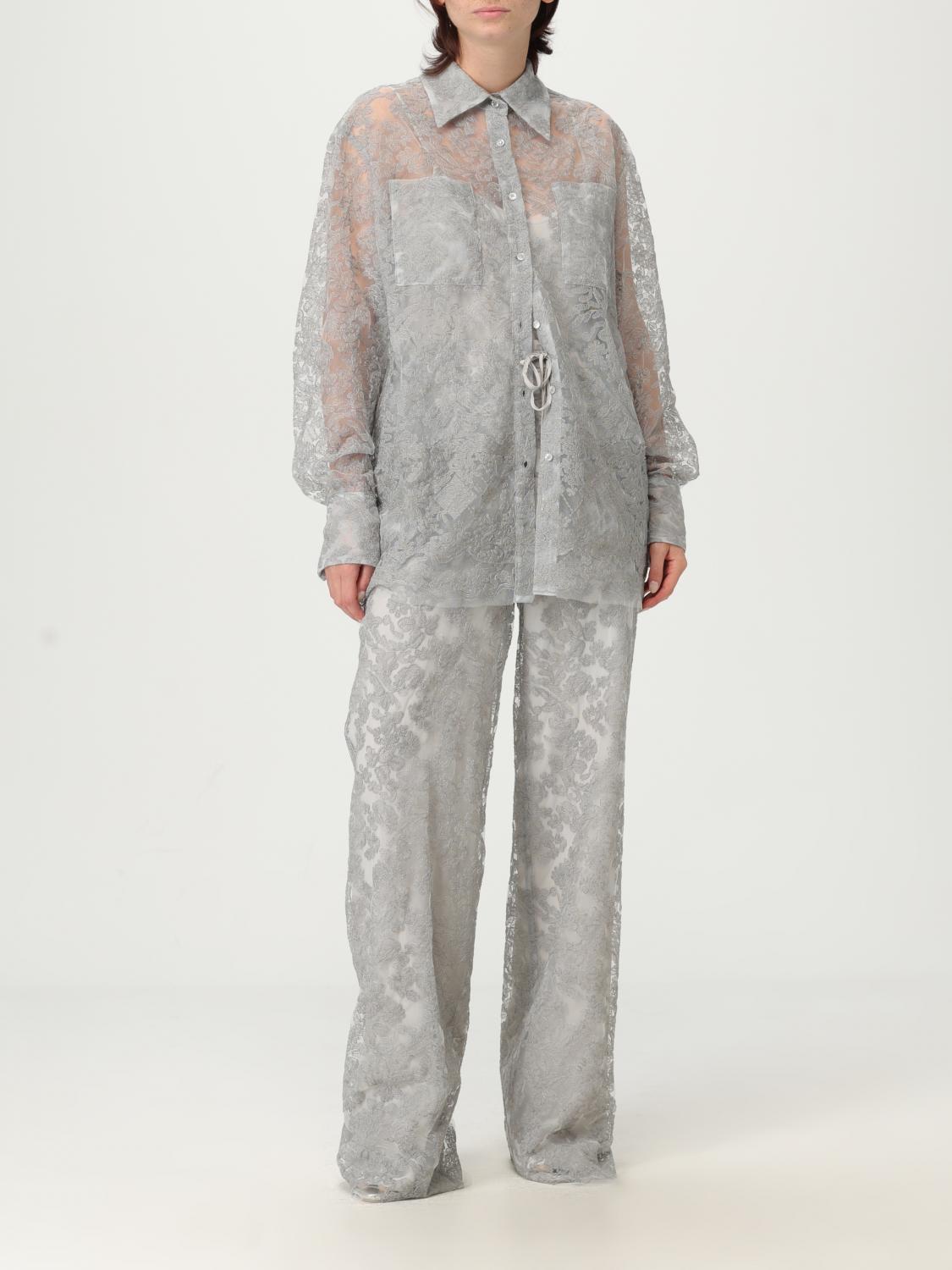 パンツ ERMANNO SCERVINO Ermanno Scervino Straight Leg Pants Ermanno Scervino Straight-leg pants for Women | Online Sale