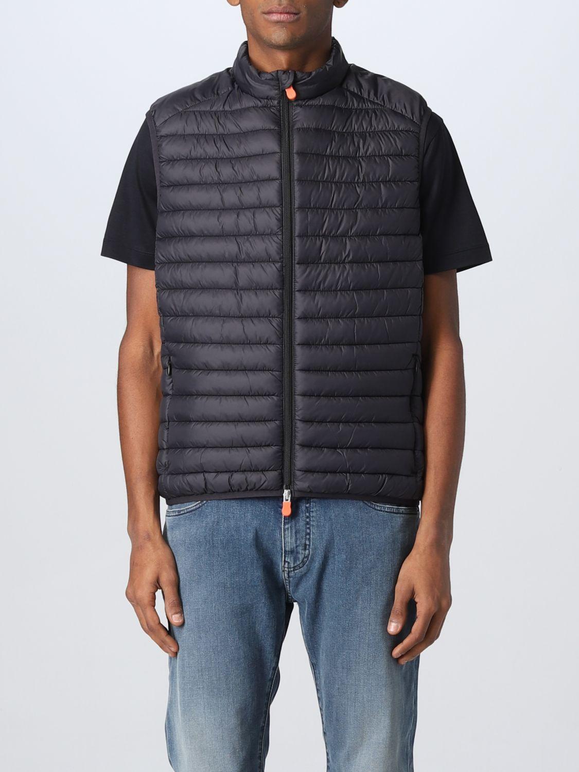Save The Duck Jacket in Black for Men | Lyst