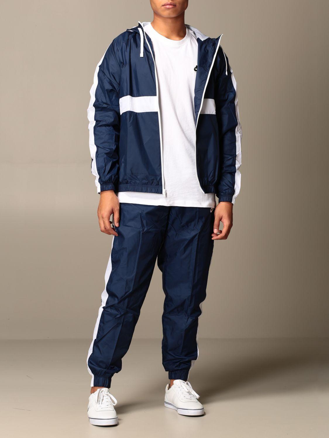 Nike Hoxton Woven Tracksuit in Blue for Men | Lyst