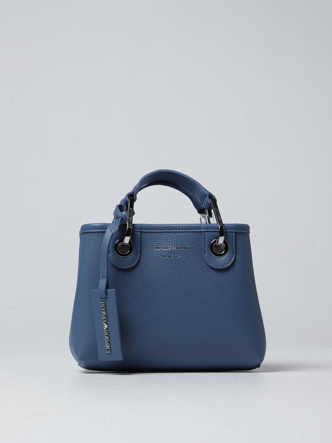 Emporio Armani Mini Bag in Blue | Lyst