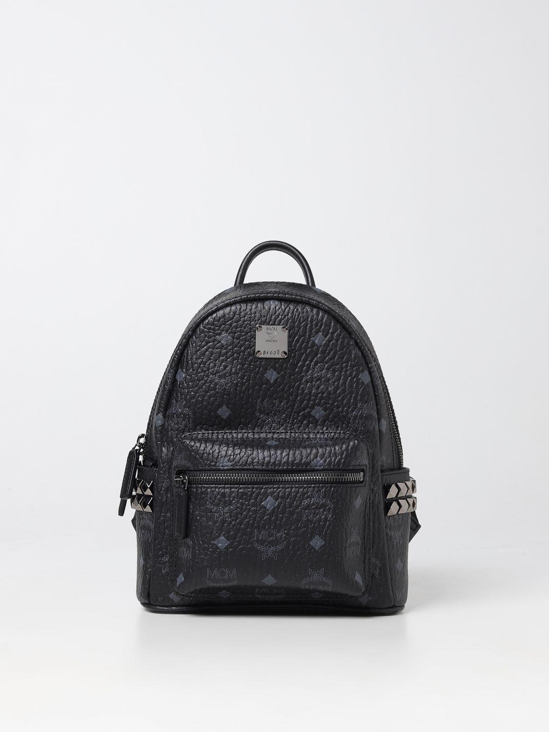MCM Backpack in Black Lyst