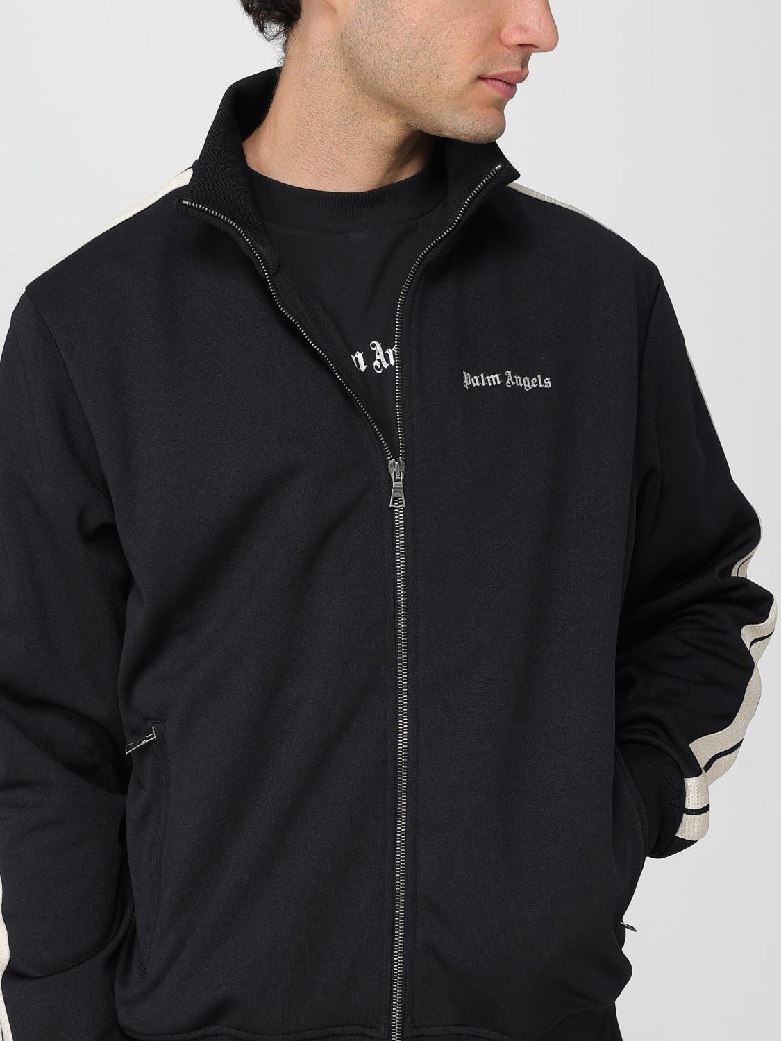 Giglio Black Palm Angels Jumper Palm Angels Sweatshirt In Blue For