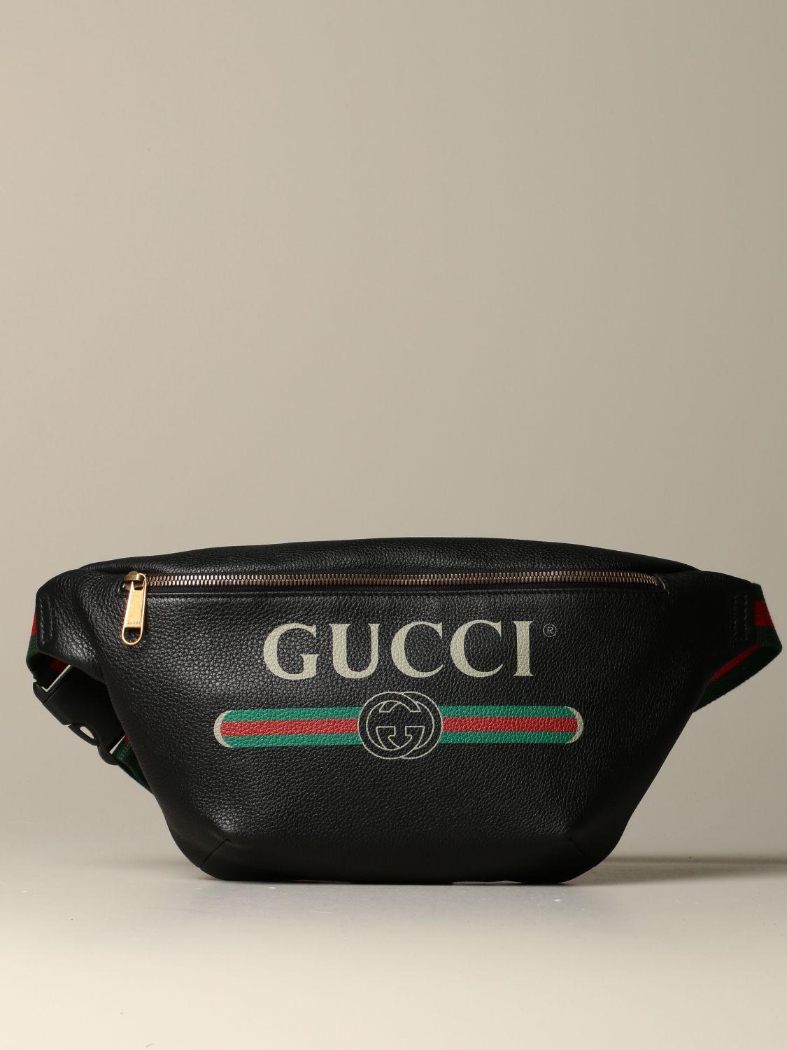 Gucci Men's Belt Bag in Black for Men