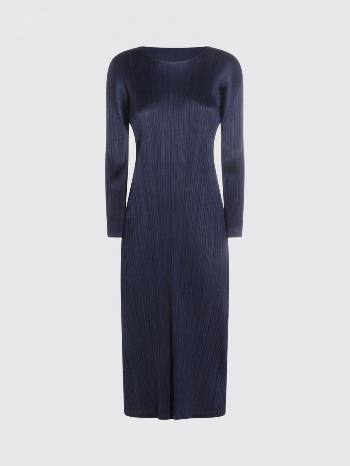 Pleats Please Issey Miyake Long Sleeve Dresses for Women | Lyst